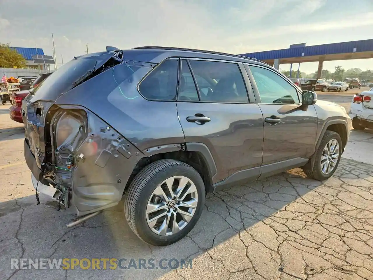3 Photograph of a damaged car 2T3A1RFV5PC381473 TOYOTA RAV4 2023