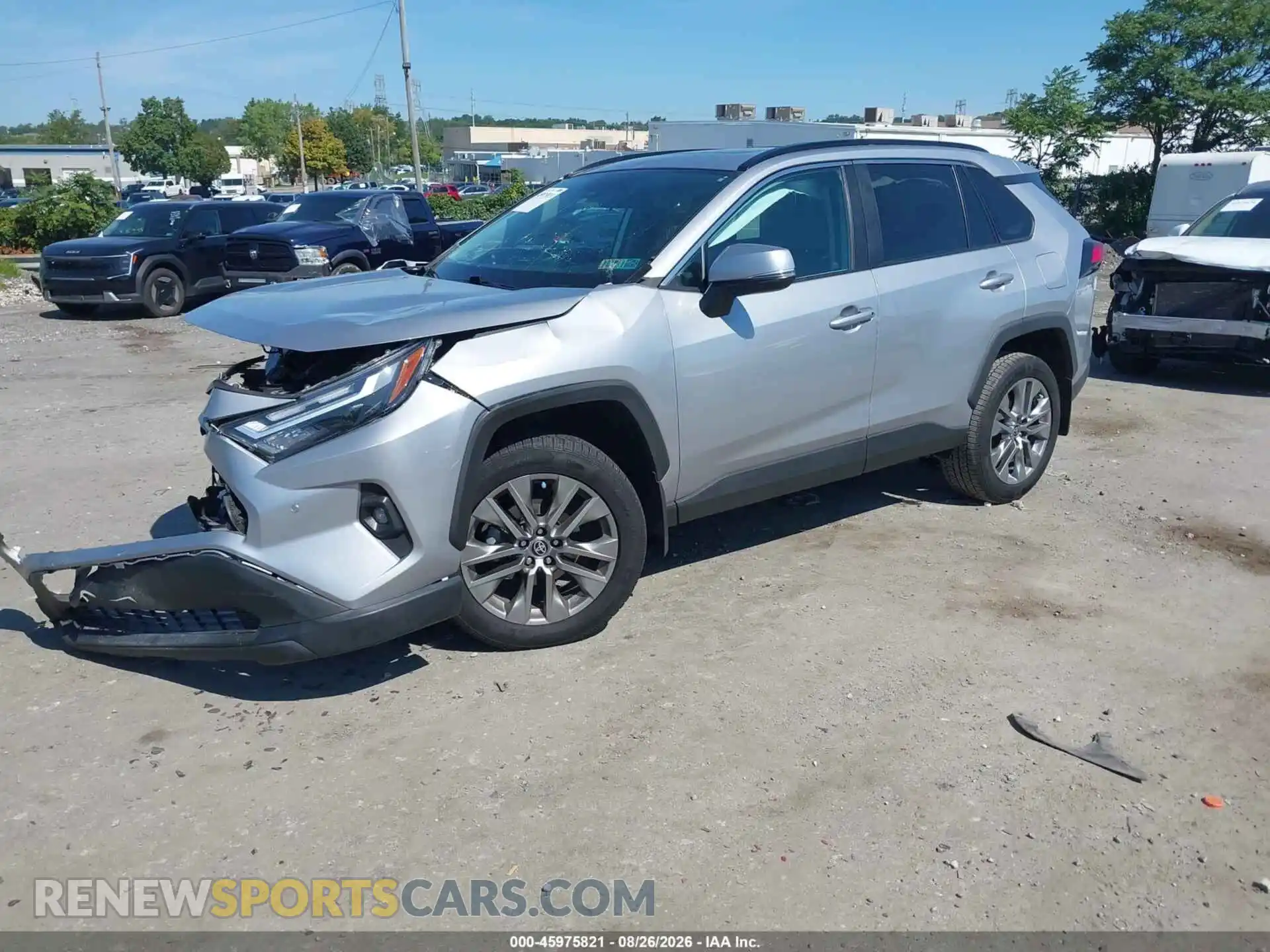 2 fotografías del automóvil dañado 2T3A1RFV5PC392098 TOYOTA RAV4 2023