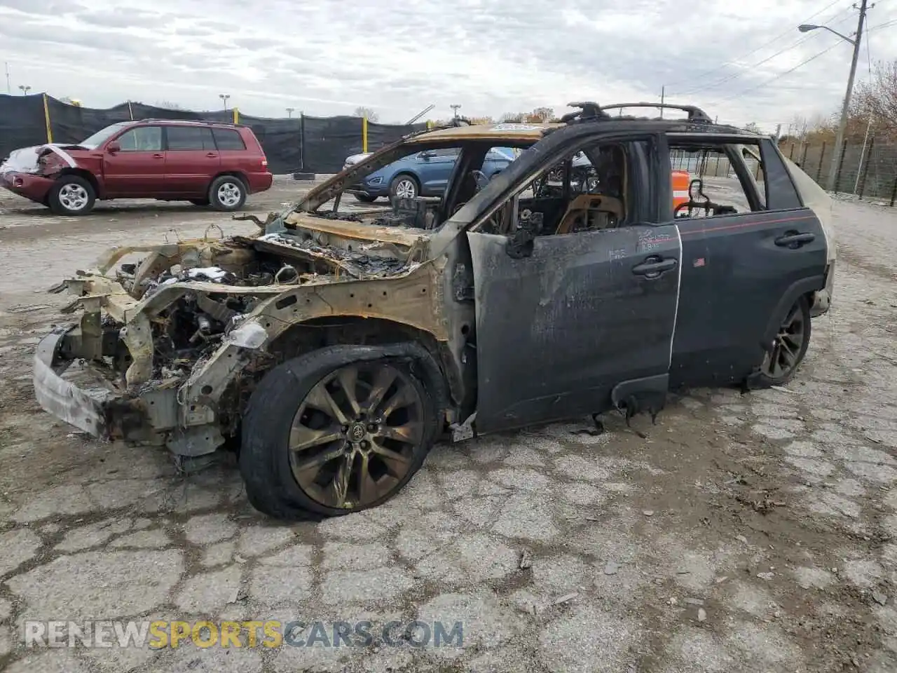 1 Photograph of a damaged car 2T3A1RFV6PC376783 TOYOTA RAV4 2023