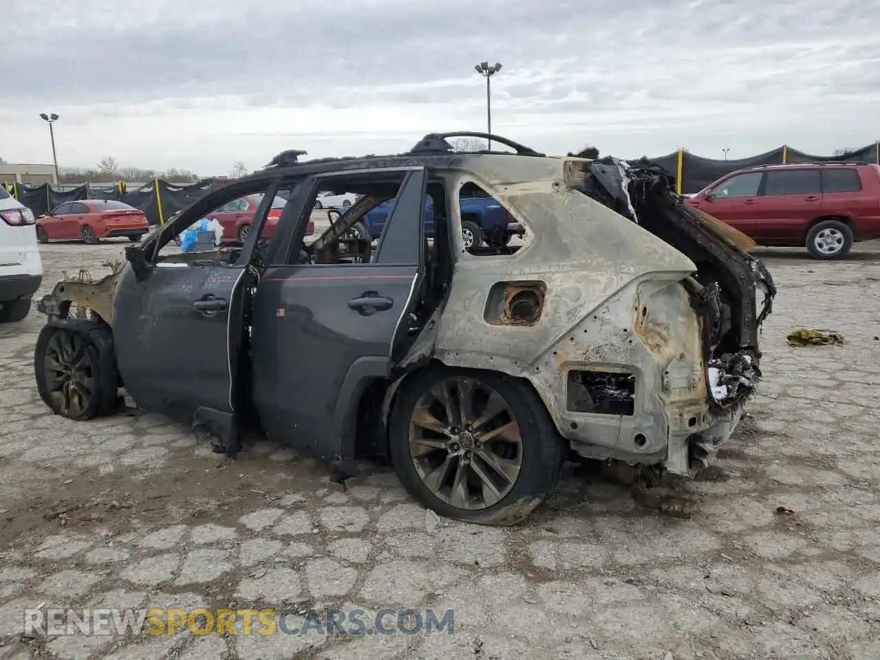 2 Photograph of a damaged car 2T3A1RFV6PC376783 TOYOTA RAV4 2023