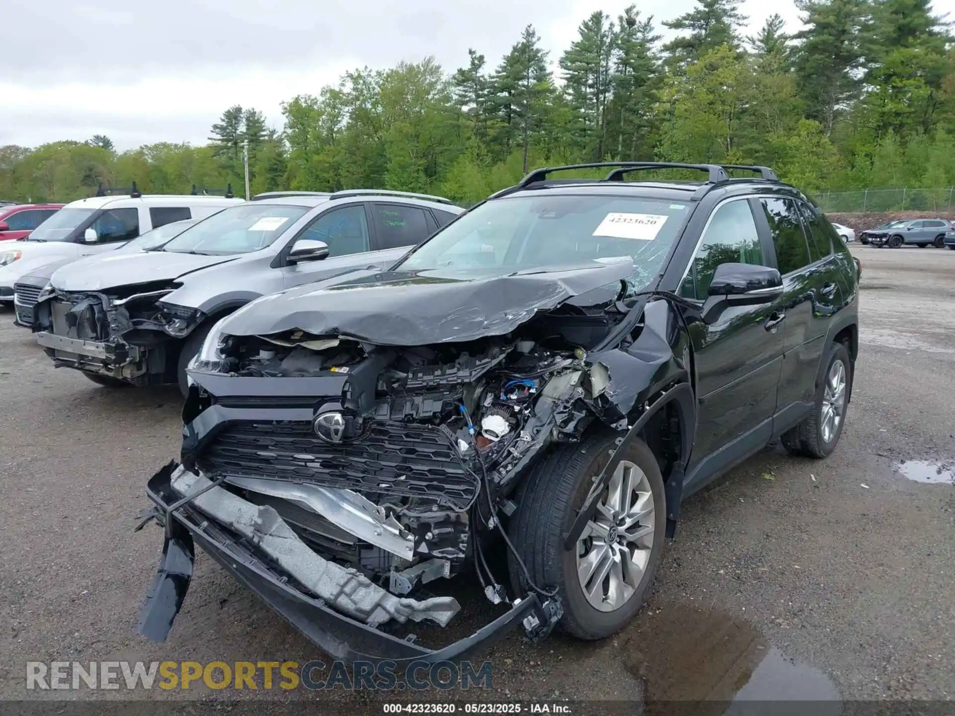 2 Photograph of a damaged car 2T3A1RFV7PC345557 TOYOTA RAV4 2023