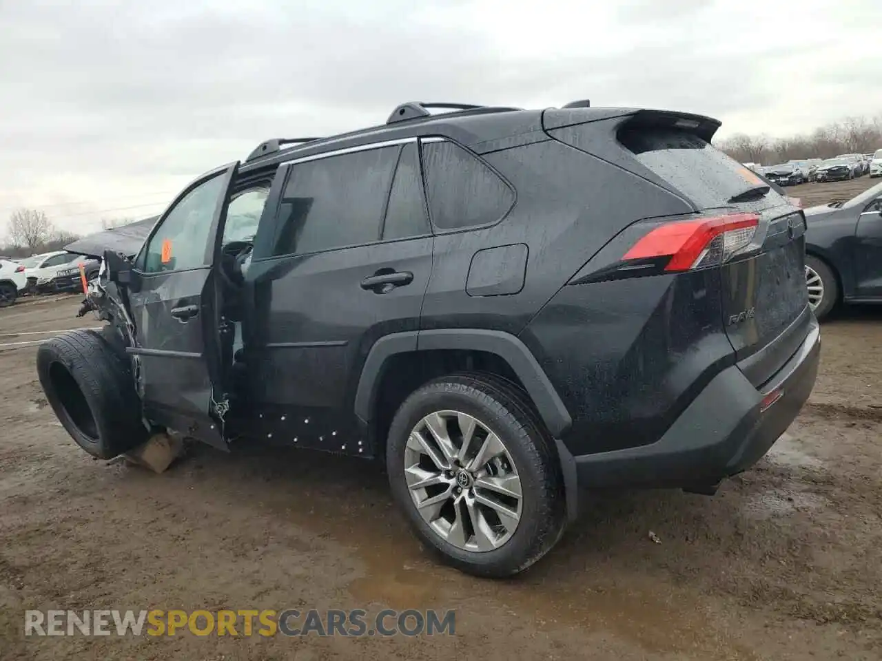 2 Photograph of a damaged car 2T3A1RFVXPC353412 TOYOTA RAV4 2023