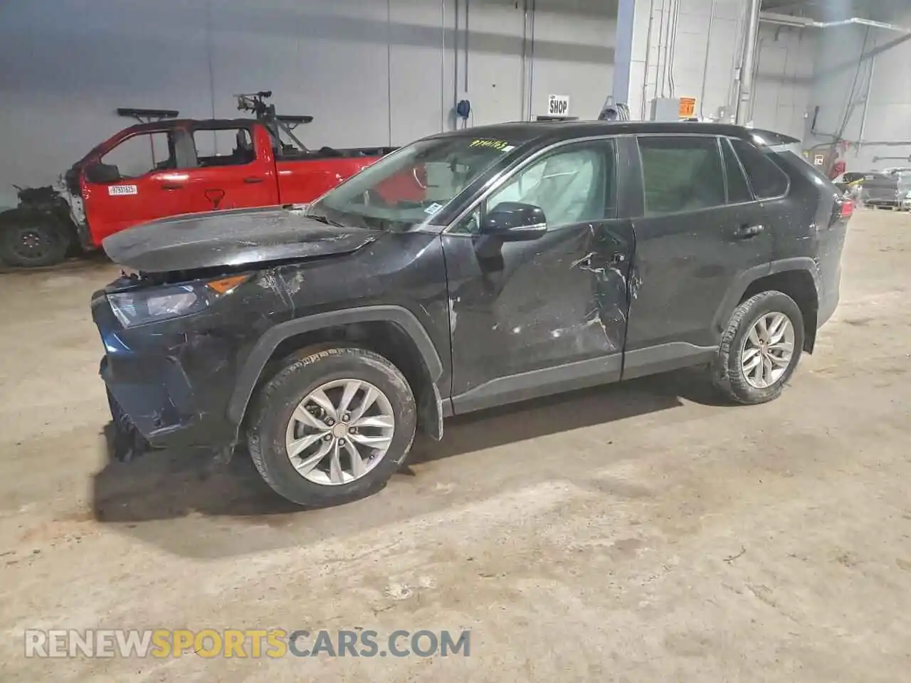1 Photograph of a damaged car 2T3B1RFV9PC344219 TOYOTA RAV4 2023