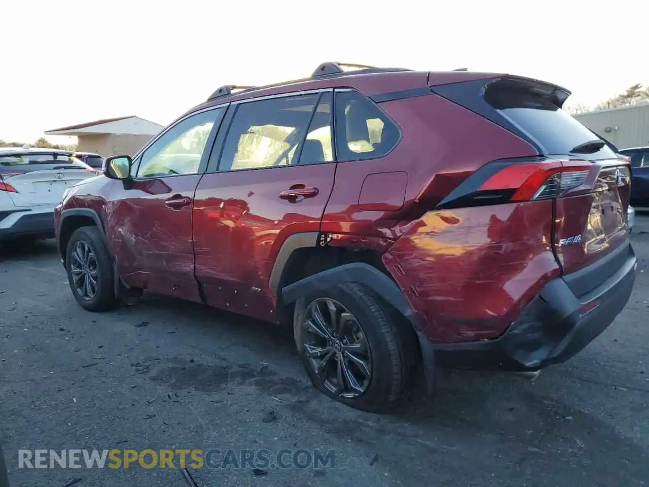 2 Photograph of a damaged car 2T3B6RFV3PW040917 TOYOTA RAV4 2023