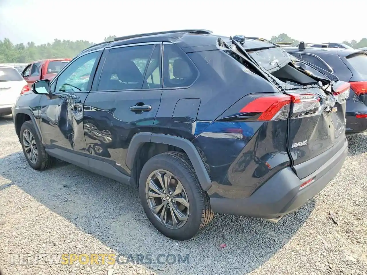 2 fotografías del automóvil dañado 2T3B6RFV5PW039879 TOYOTA RAV4 2023