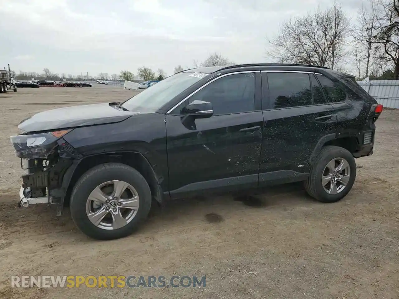 1 Photograph of a damaged car 2T3BWRFVXPW159905 TOYOTA RAV4 2023