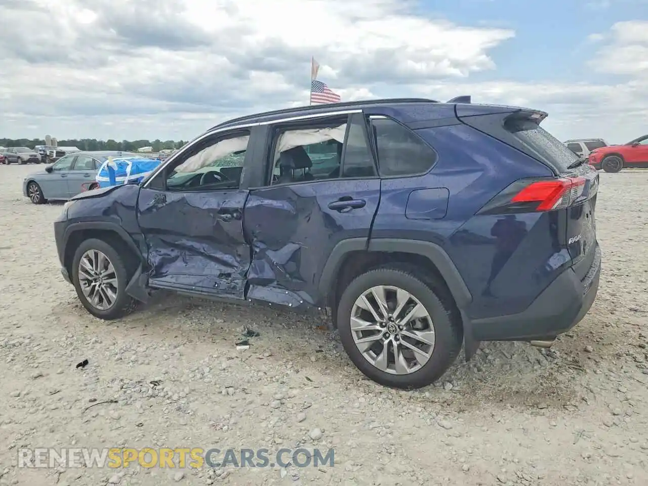 2 Photograph of a damaged car 2T3C1RFV3PW268807 TOYOTA RAV4 2023