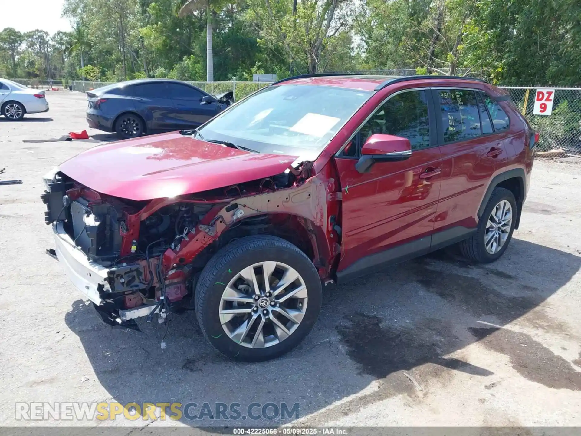 2 Photograph of a damaged car 2T3C1RFV6PW261589 TOYOTA RAV4 2023
