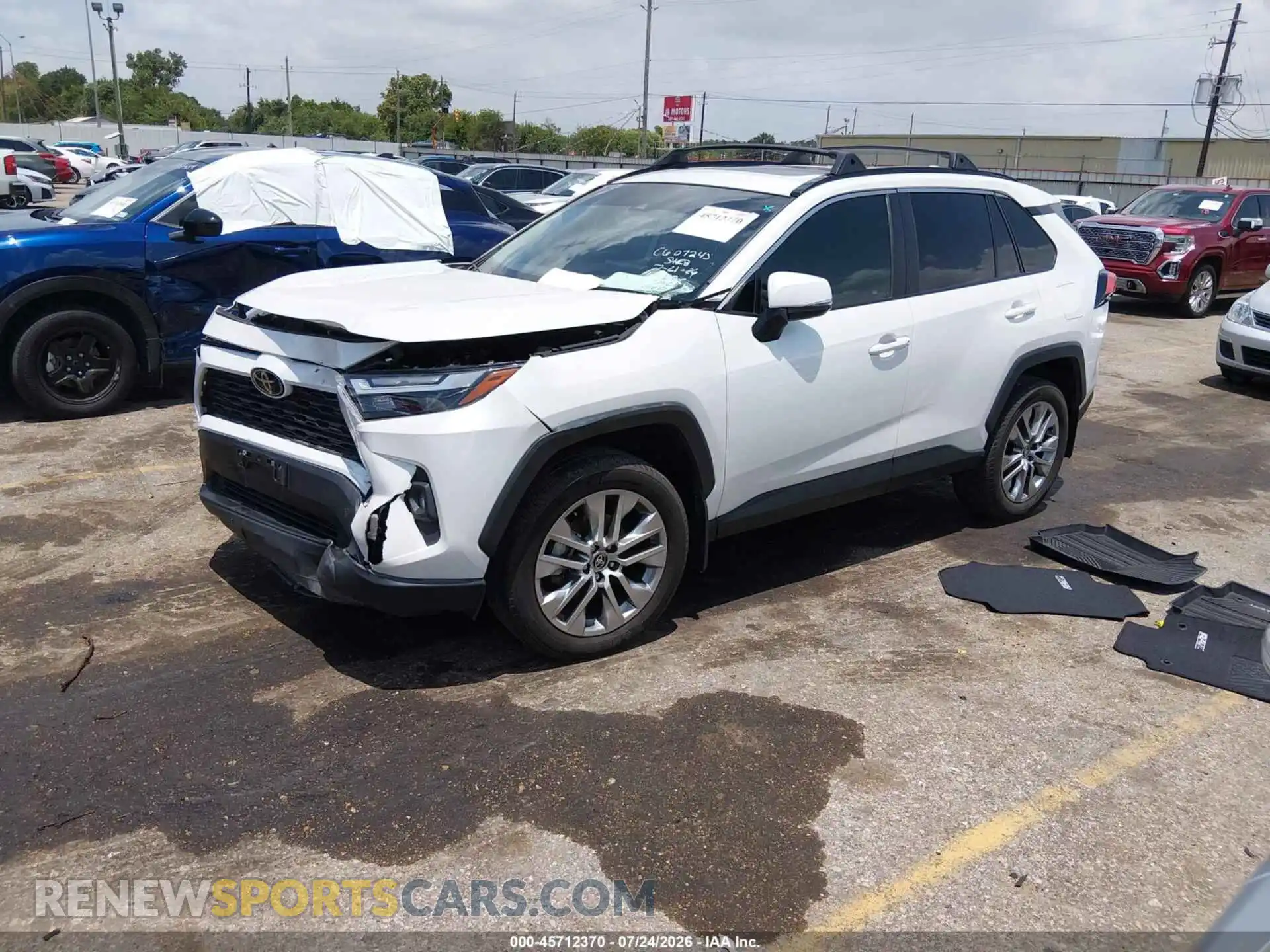 2 Photograph of a damaged car 2T3C1RFV6PW287691 TOYOTA RAV4 2023