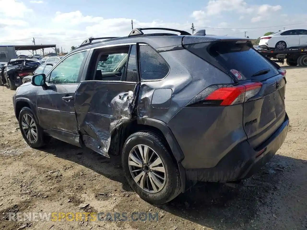 2 Photograph of a damaged car 2T3C1RFV7PC233320 TOYOTA RAV4 2023
