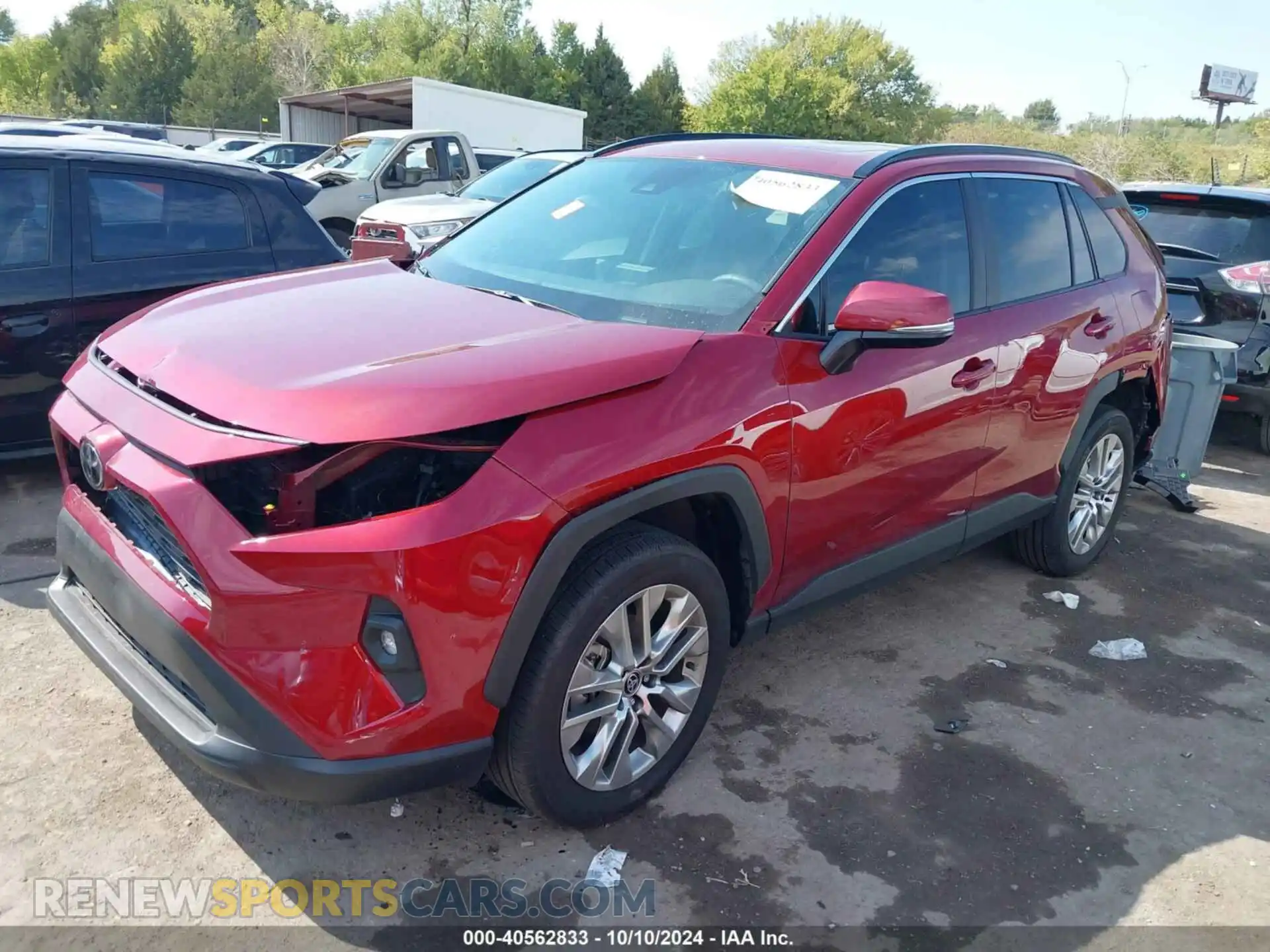2 Photograph of a damaged car 2T3C1RFV7PW290146 TOYOTA RAV4 2023