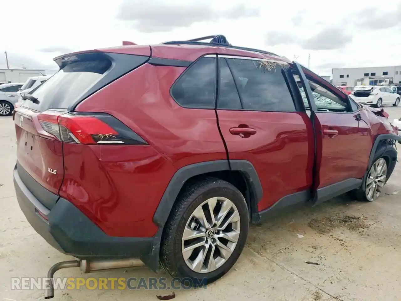 3 Фотография поврежденного автомобиля 2T3C1RFV9PW261229 TOYOTA RAV4 2023