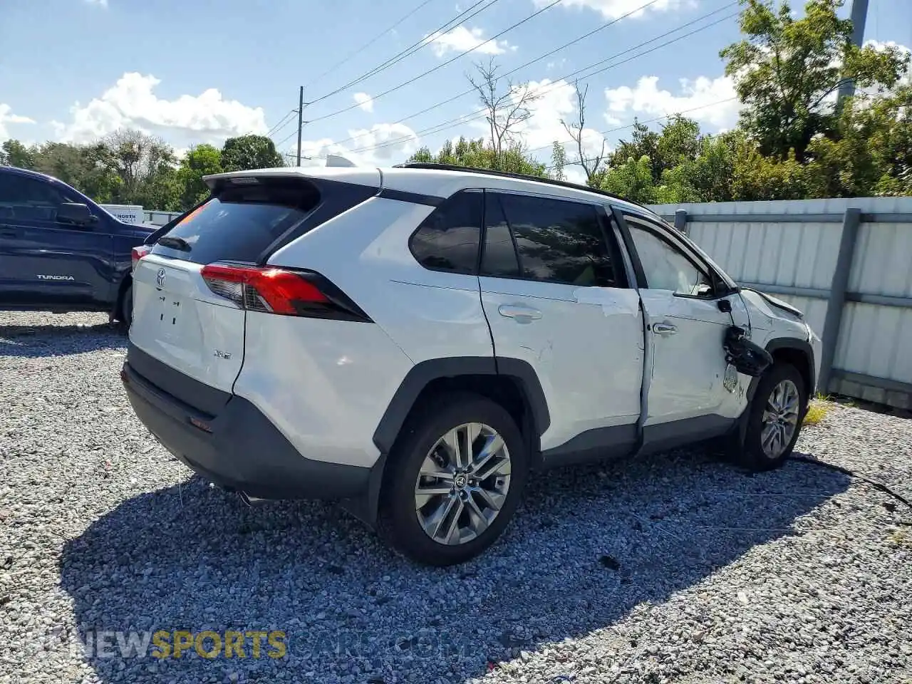 3 fotografías del automóvil dañado 2T3C1RFVXPW250580 TOYOTA RAV4 2023