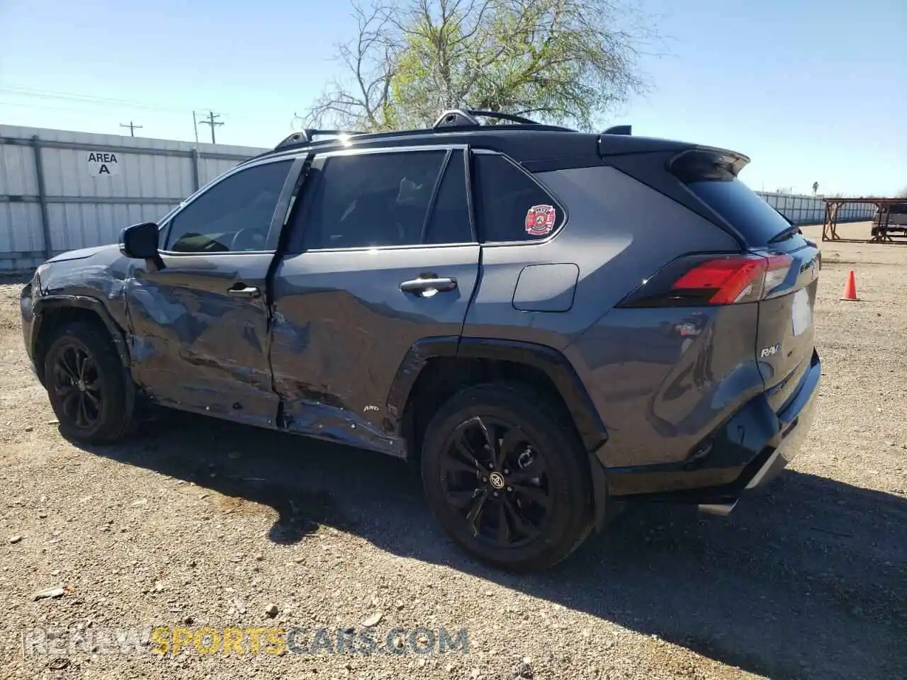 2 Photograph of a damaged car 2T3E6RFV4PW040373 TOYOTA RAV4 2023