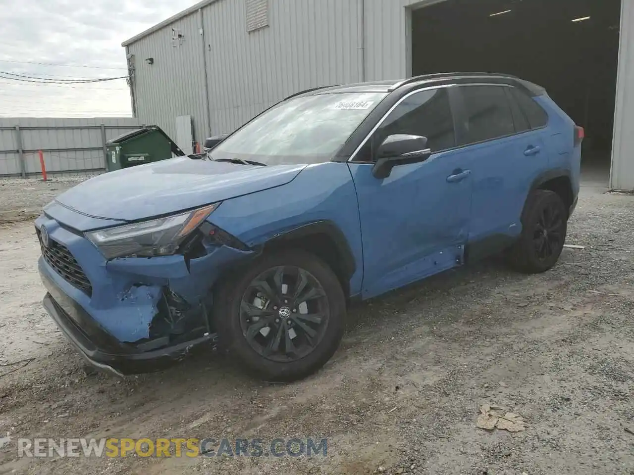 1 Photograph of a damaged car 2T3E6RFV5PW040236 TOYOTA RAV4 2023