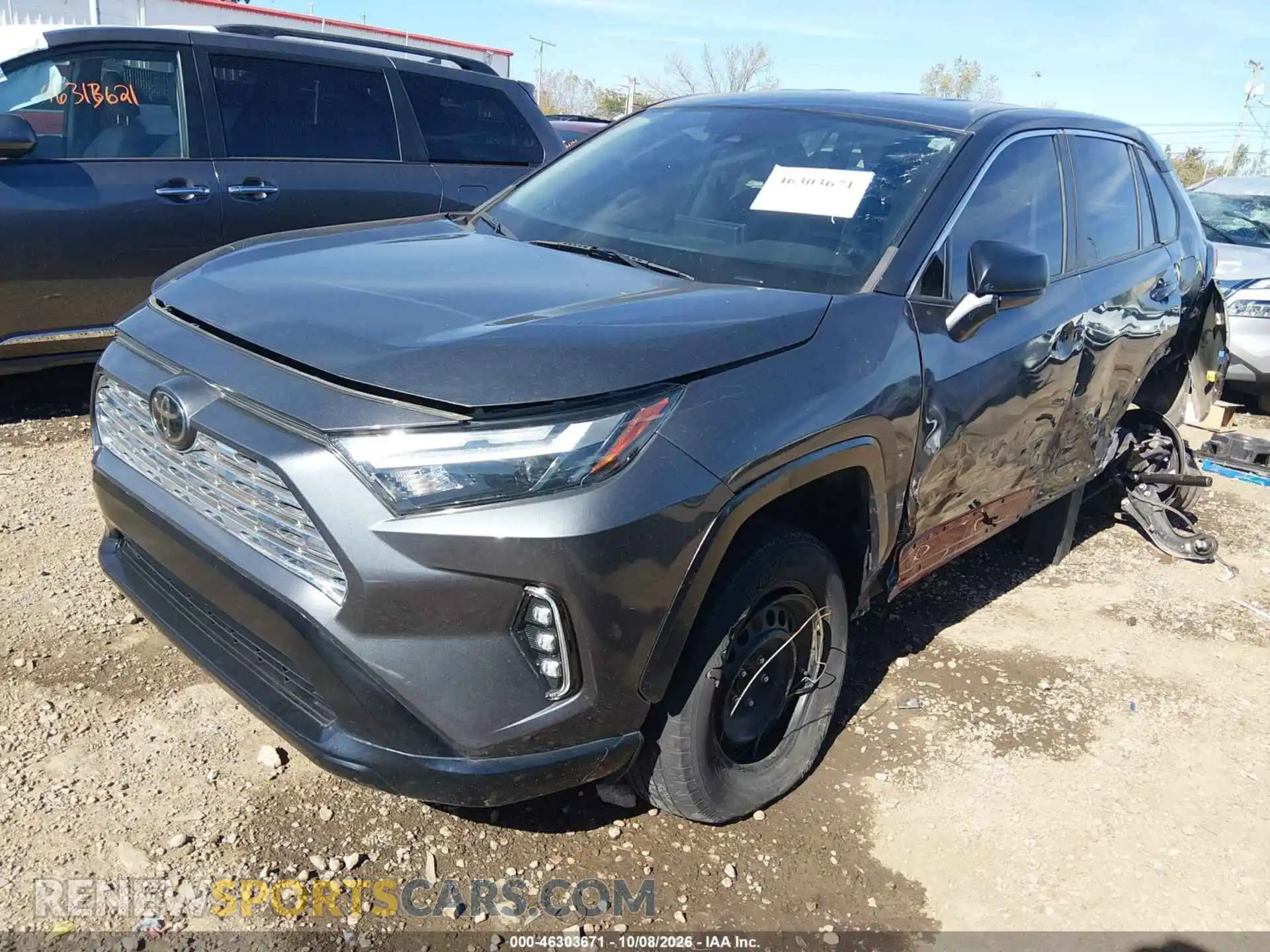 2 Photograph of a damaged car 2T3F1RFV0PC347222 TOYOTA RAV4 2023