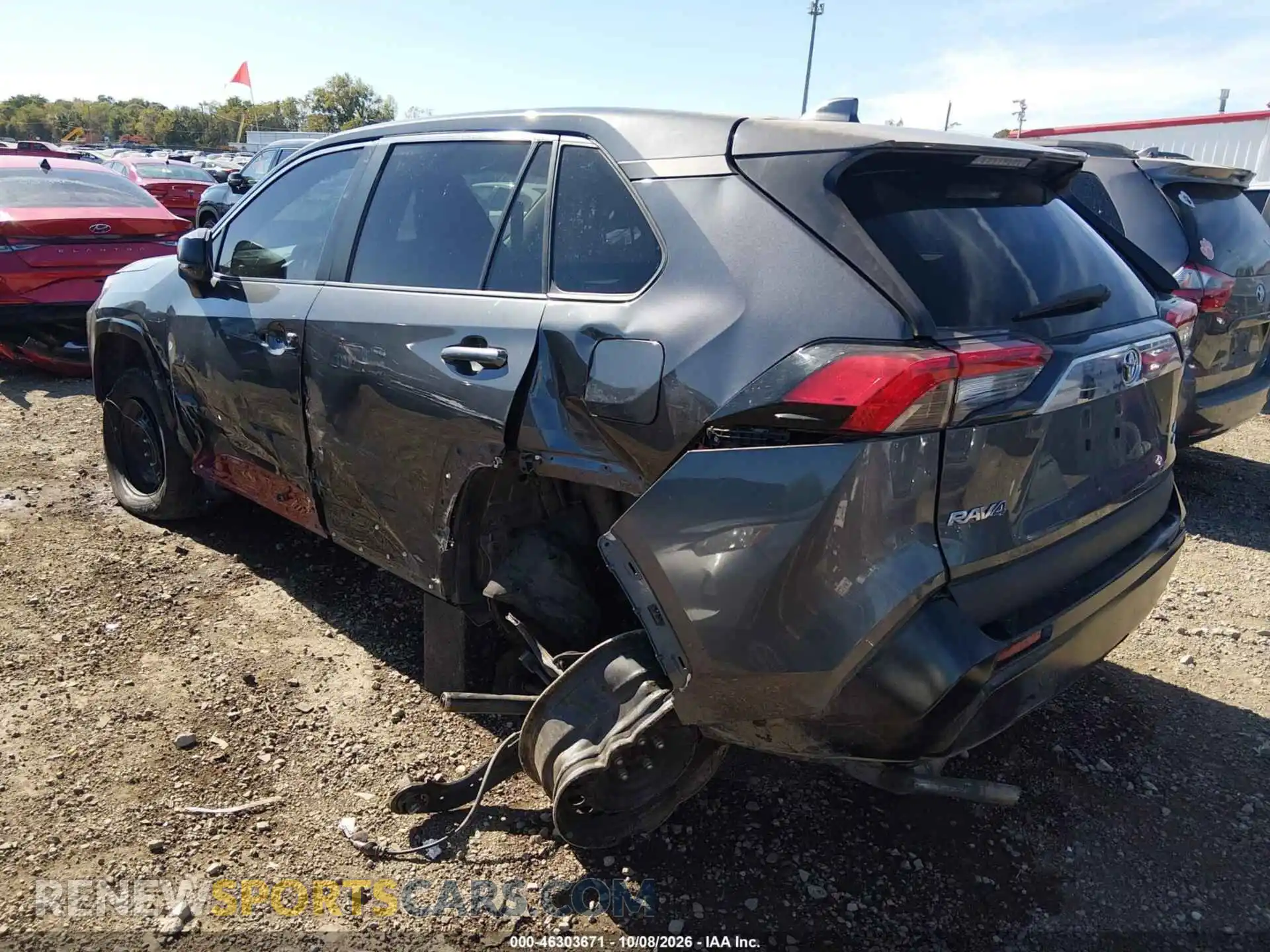 3 Photograph of a damaged car 2T3F1RFV0PC347222 TOYOTA RAV4 2023