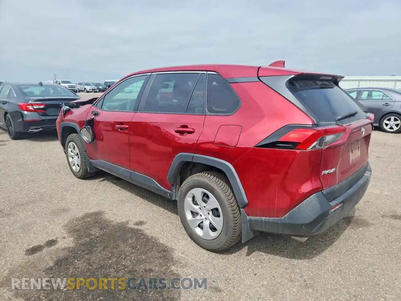 2 Photograph of a damaged car 2T3F1RFV0PW335862 TOYOTA RAV4 2023