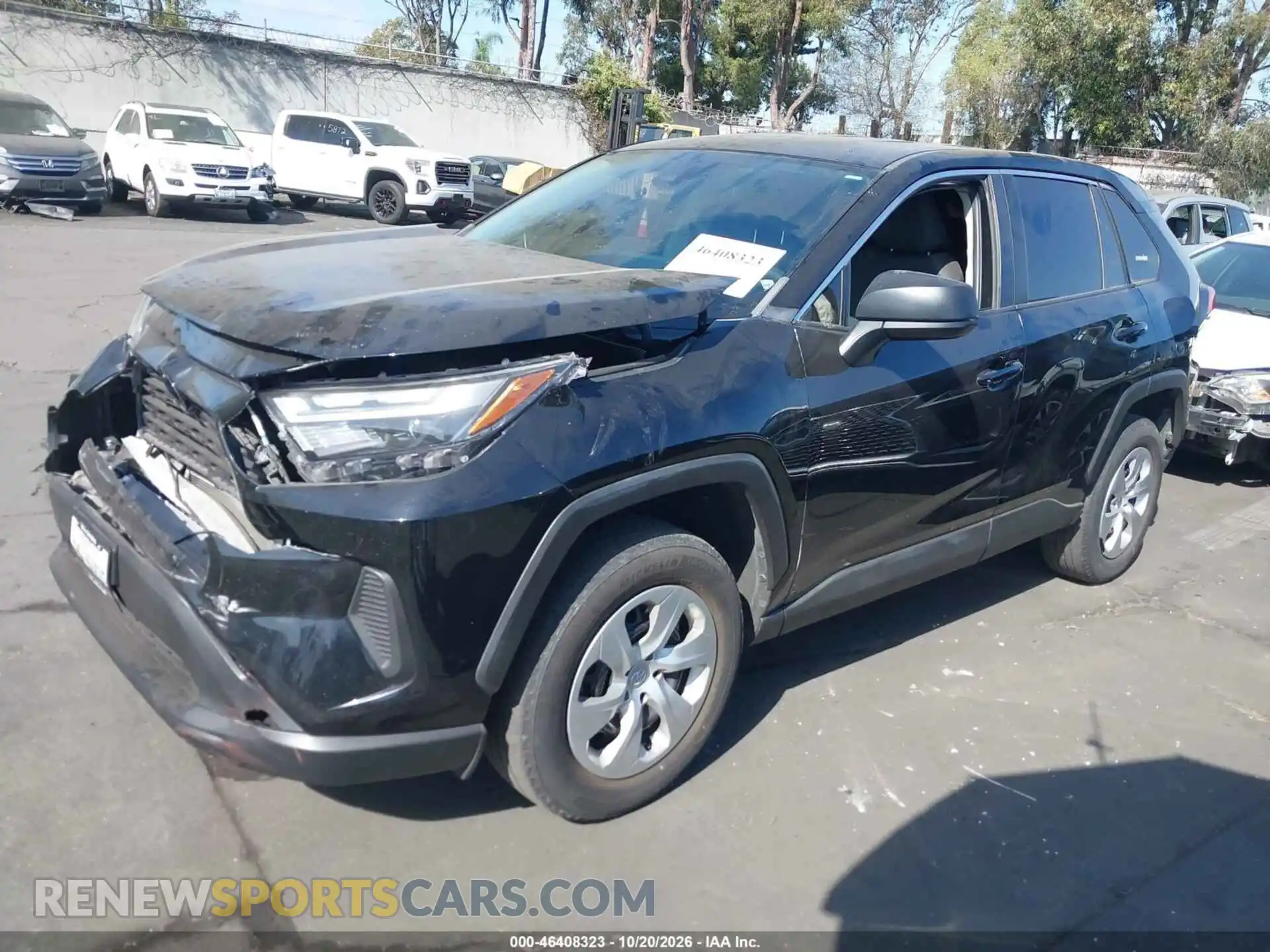 2 fotografías del automóvil dañado 2T3F1RFV0PW348031 TOYOTA RAV4 2023