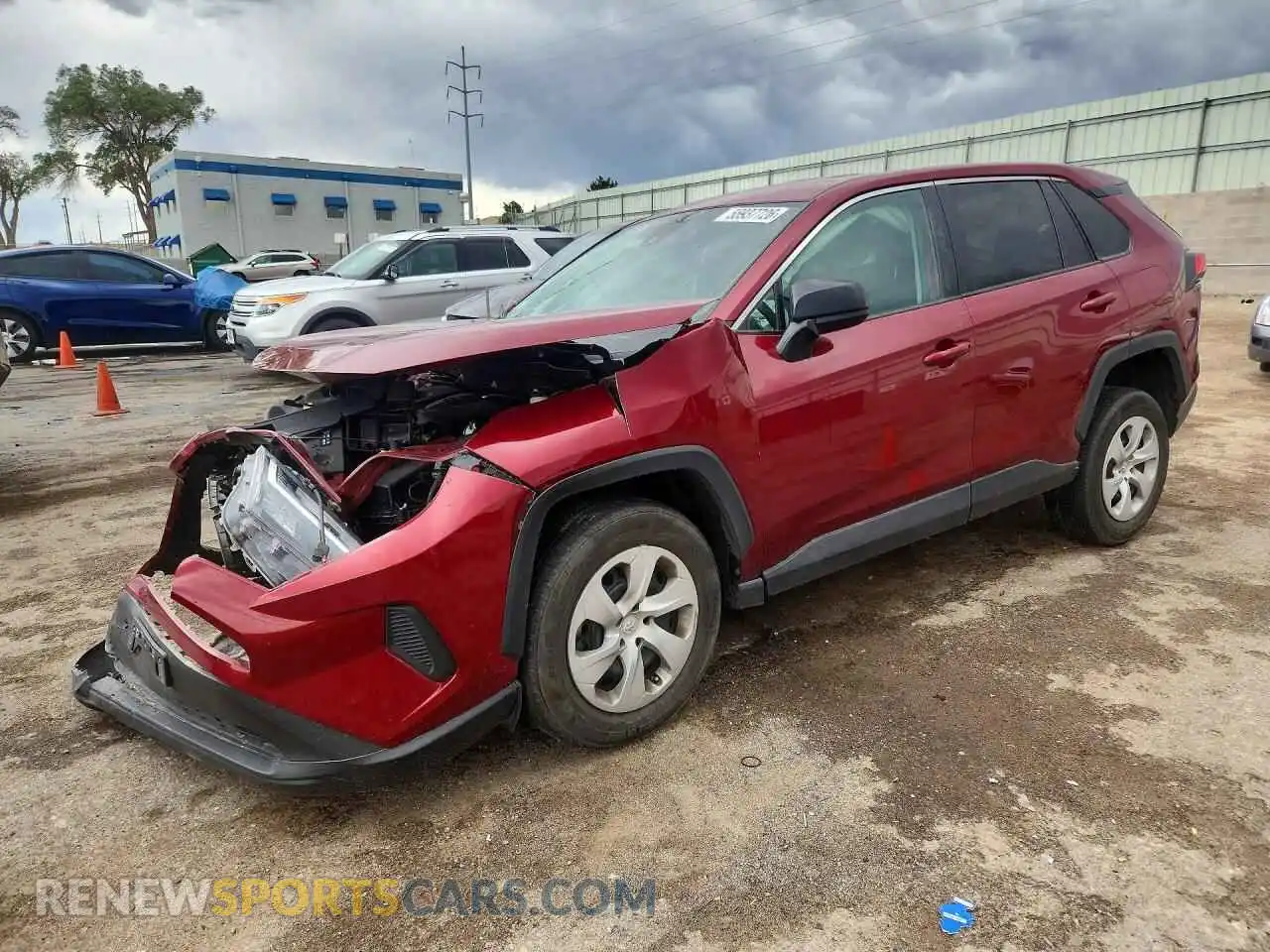 1 Фотография поврежденного автомобиля 2T3F1RFV0PW375066 TOYOTA RAV4 2023