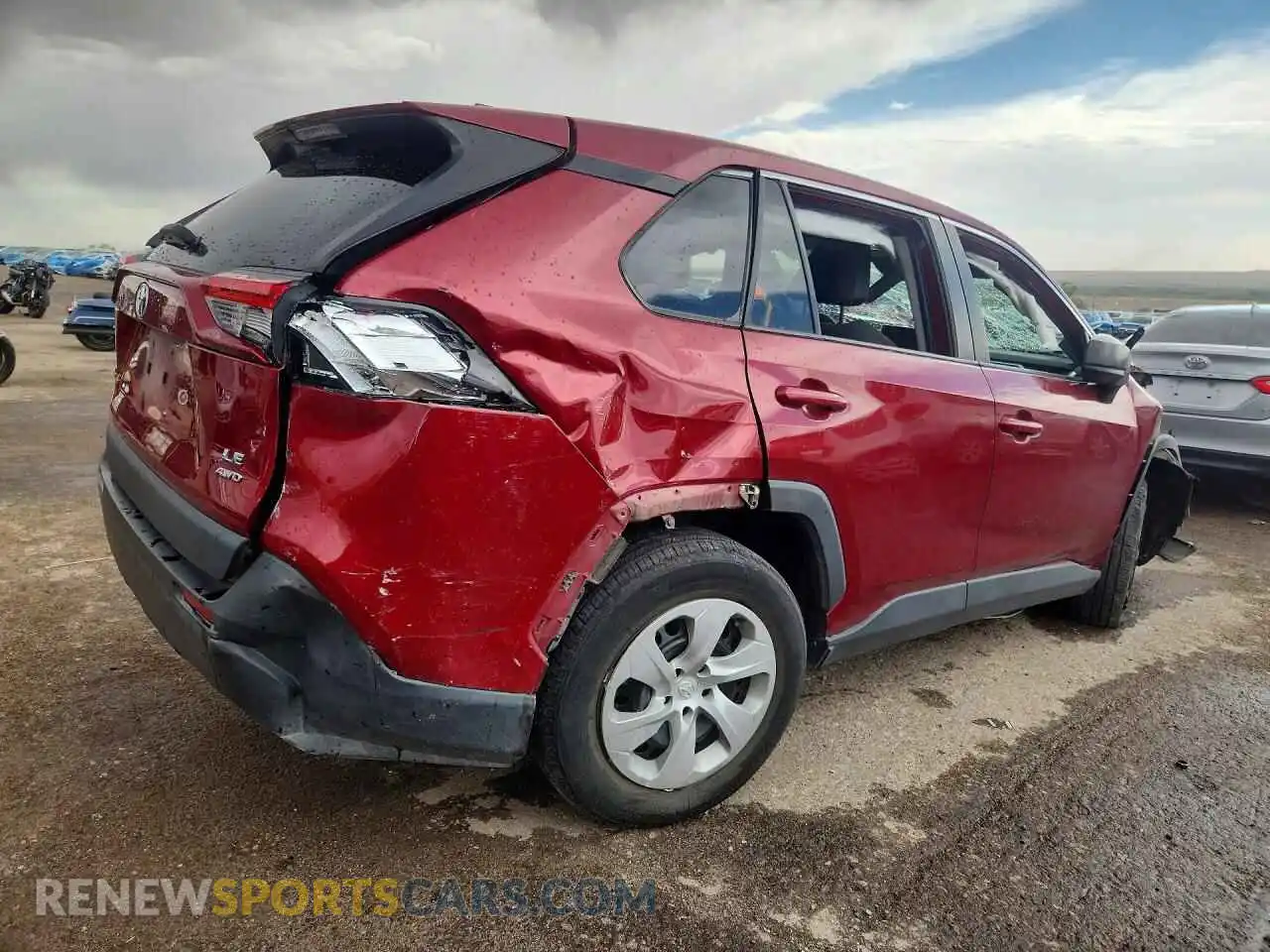 3 Фотография поврежденного автомобиля 2T3F1RFV0PW375066 TOYOTA RAV4 2023