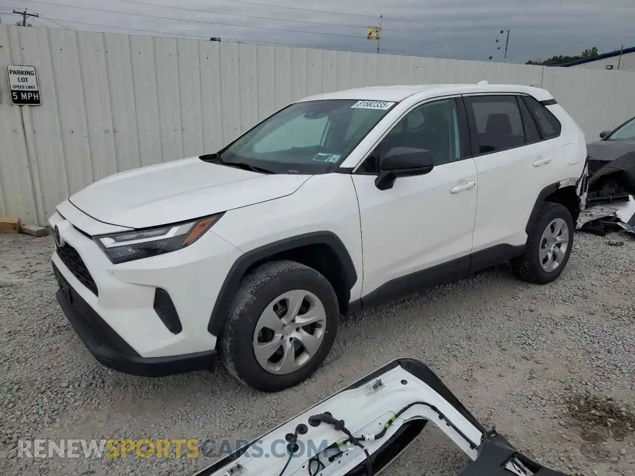 1 Photograph of a damaged car 2T3F1RFV1PC360075 TOYOTA RAV4 2023