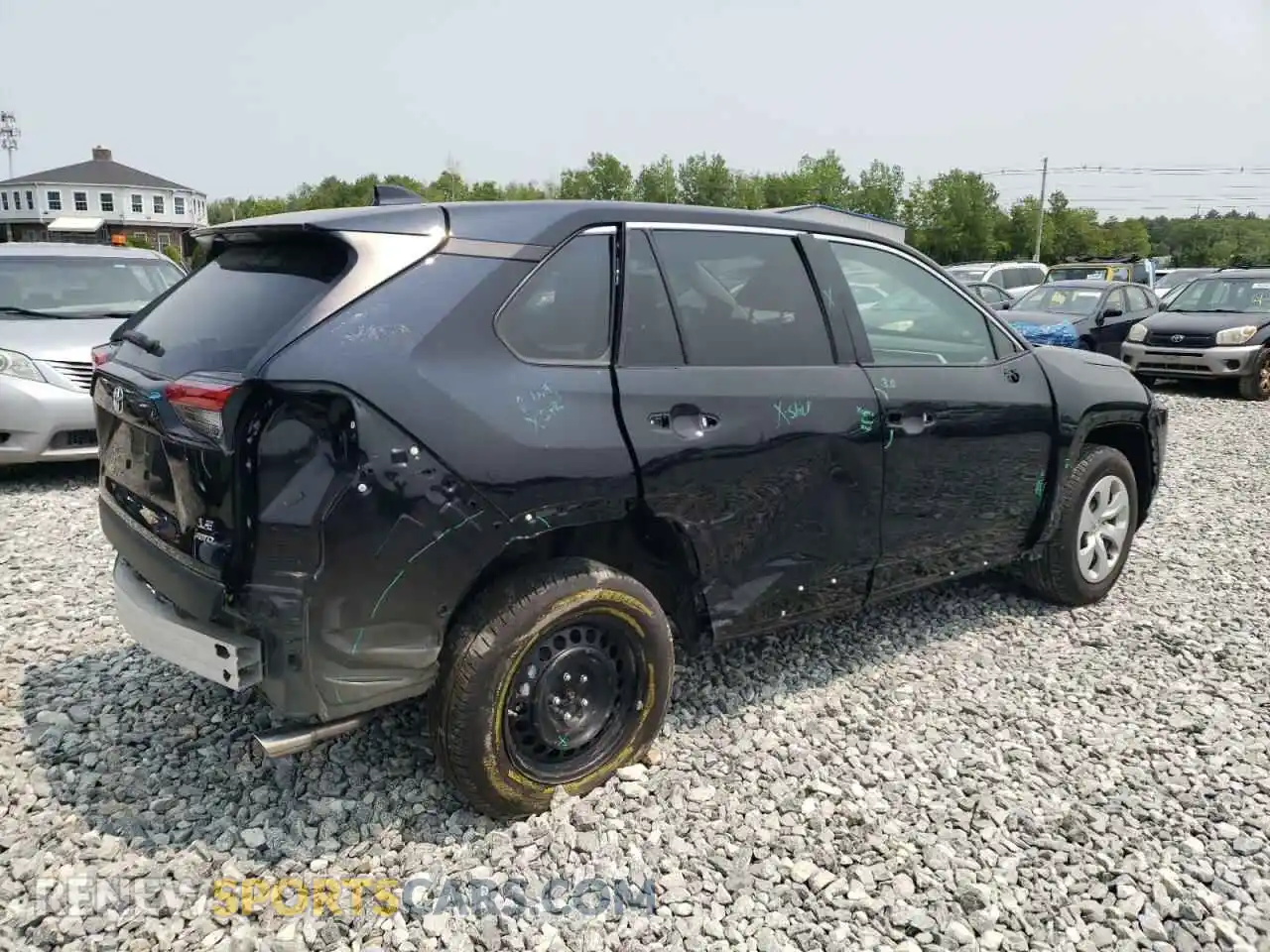 3 Photograph of a damaged car 2T3F1RFV1PC384781 TOYOTA RAV4 2023