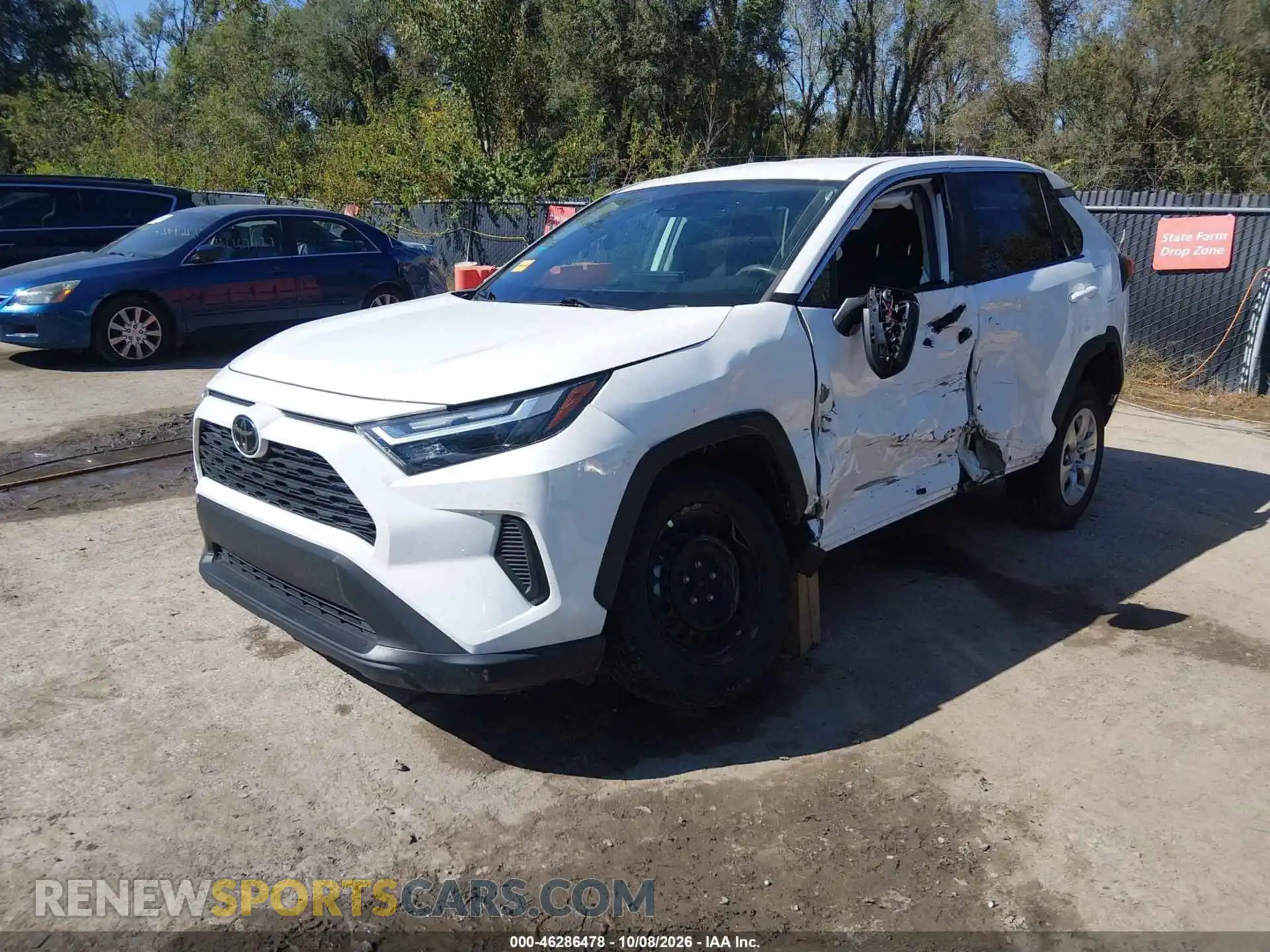 2 Фотография поврежденного автомобиля 2T3F1RFV1PW334476 TOYOTA RAV4 2023