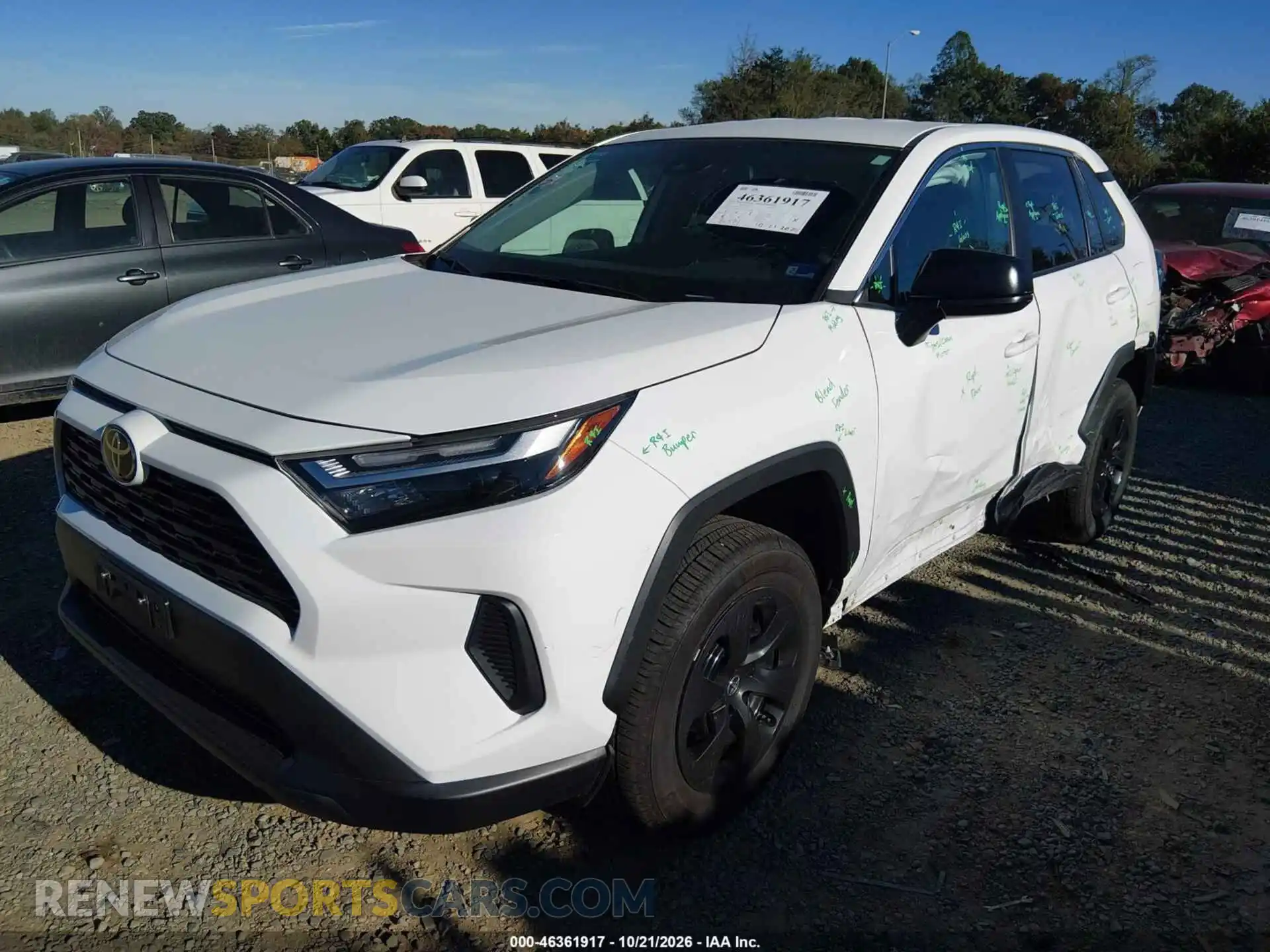 2 Photograph of a damaged car 2T3F1RFV2PC373823 TOYOTA RAV4 2023
