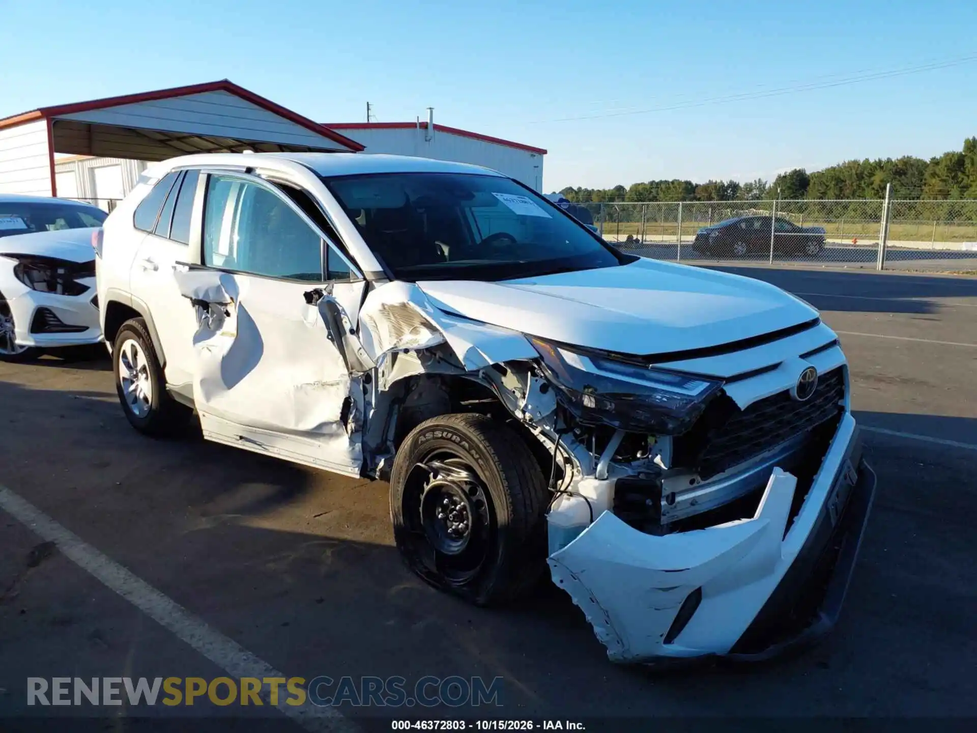 1 Photograph of a damaged car 2T3F1RFV2PW351349 TOYOTA RAV4 2023