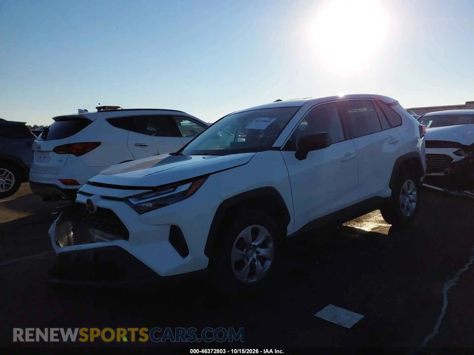 2 Photograph of a damaged car 2T3F1RFV2PW351349 TOYOTA RAV4 2023