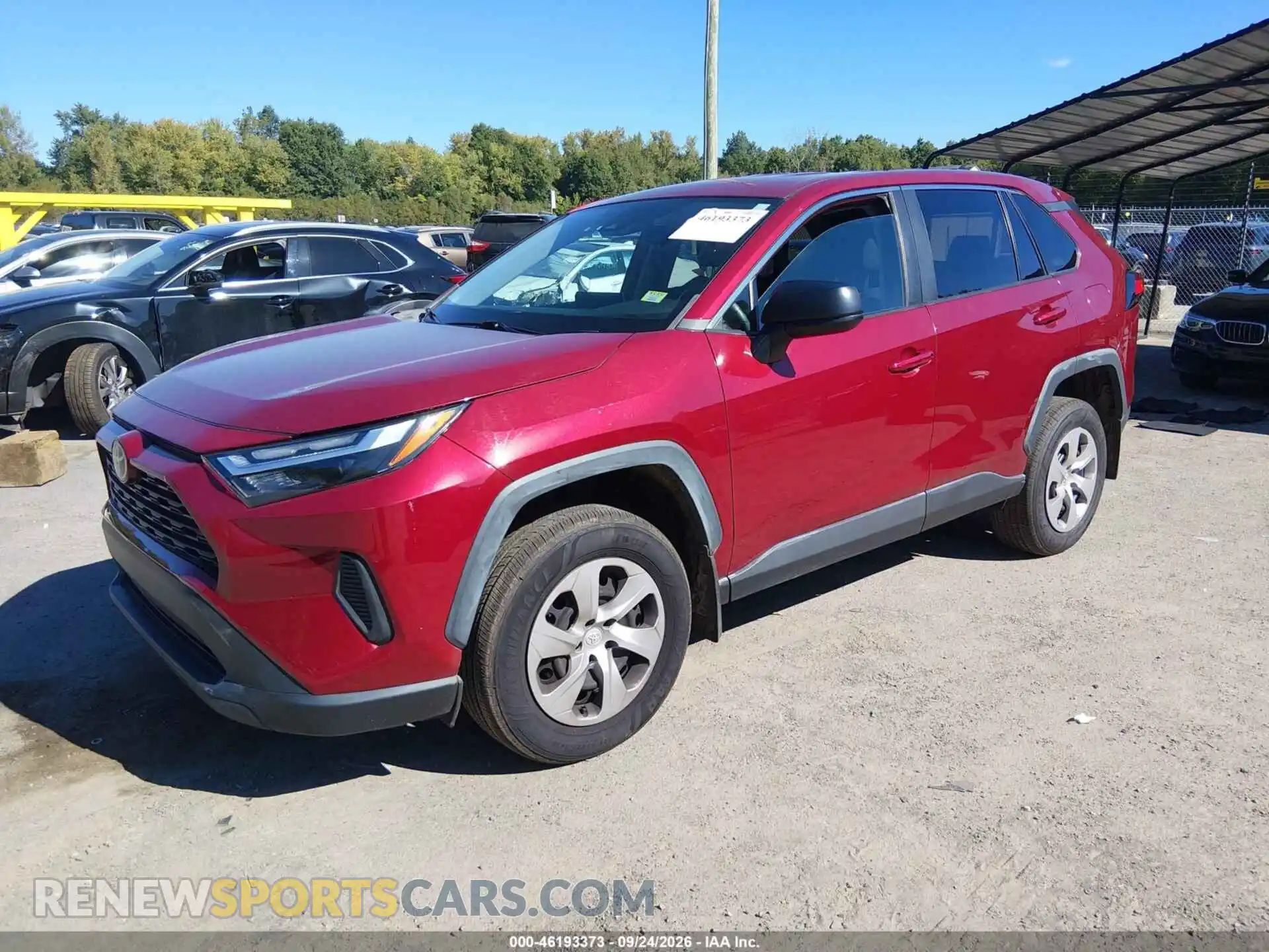 2 fotografías del automóvil dañado 2T3F1RFV2PW364814 TOYOTA RAV4 2023