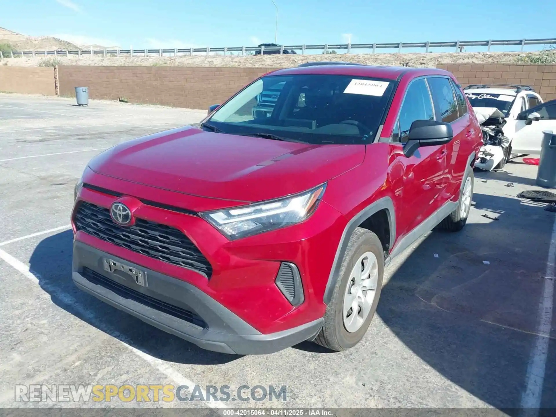 2 Photograph of a damaged car 2T3F1RFV2PW369754 TOYOTA RAV4 2023
