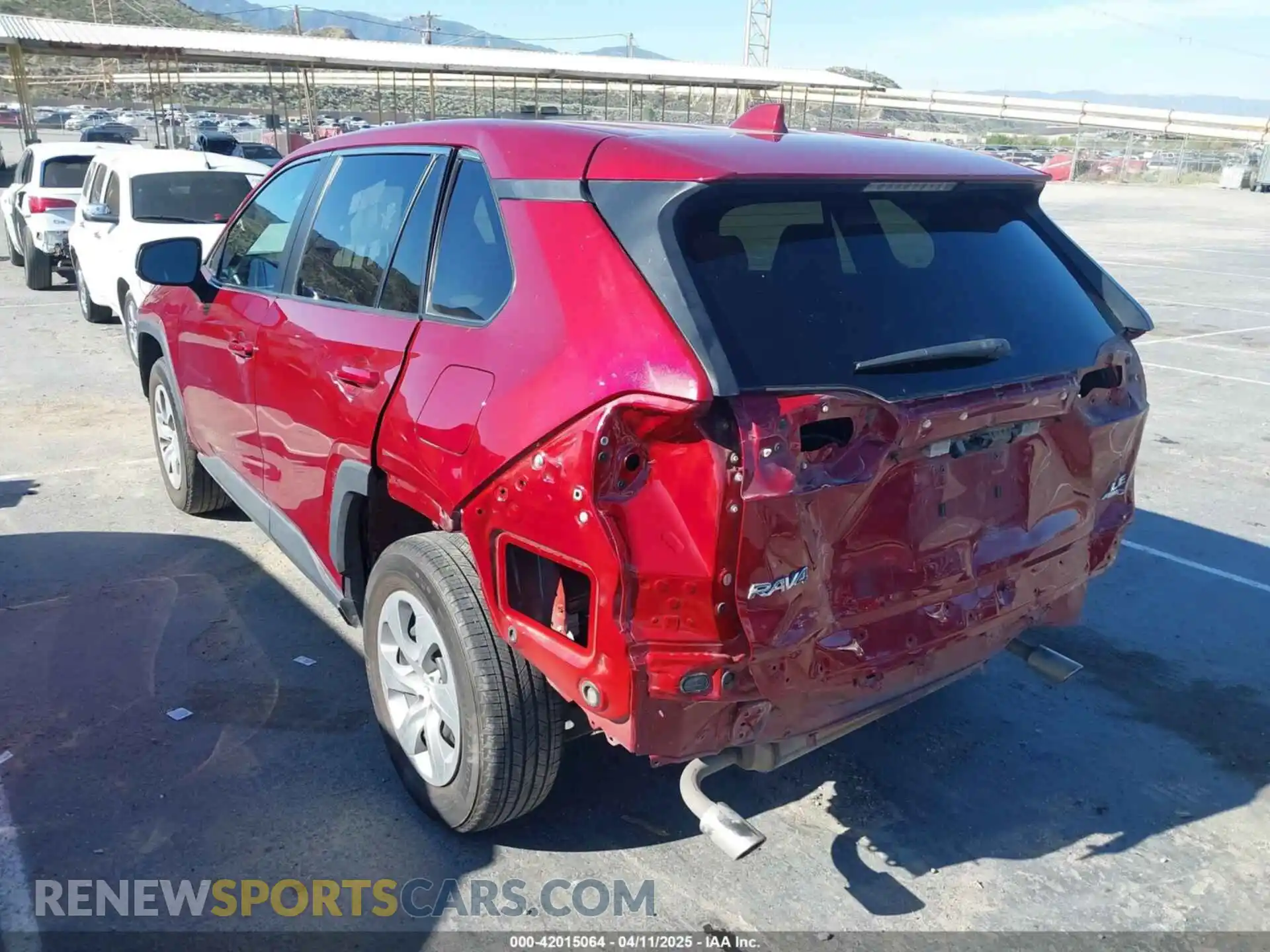 3 Photograph of a damaged car 2T3F1RFV2PW369754 TOYOTA RAV4 2023