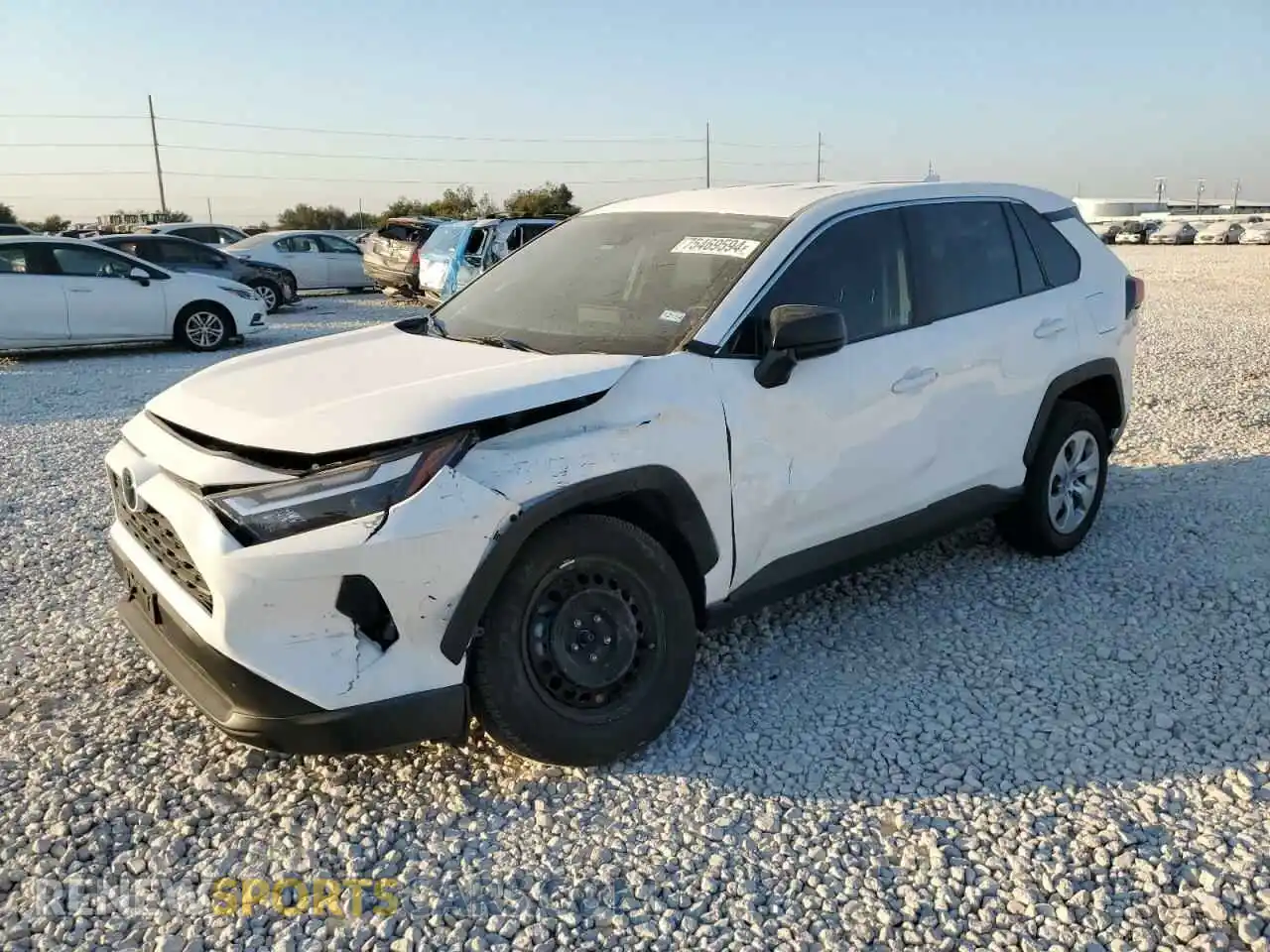 1 Photograph of a damaged car 2T3F1RFV3PC325649 TOYOTA RAV4 2023