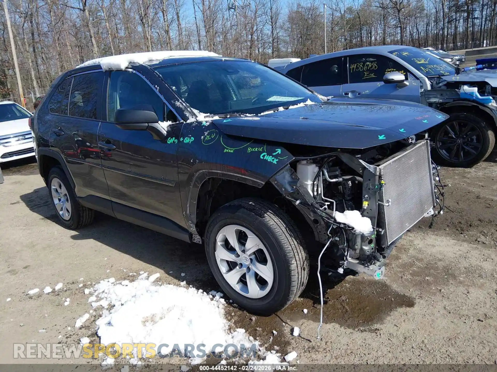 1 Photograph of a damaged car 2T3F1RFV3PC342371 TOYOTA RAV4 2023