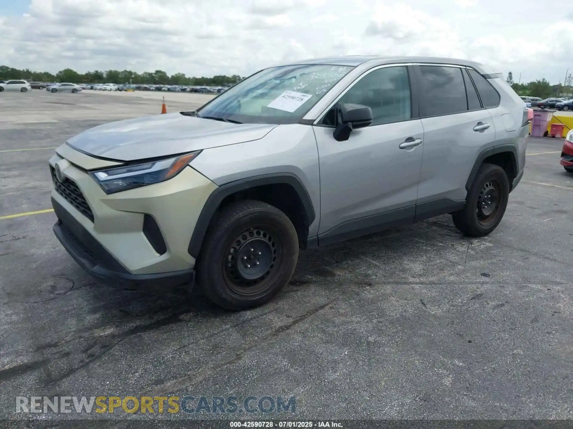 2 Photograph of a damaged car 2T3F1RFV4PC329953 TOYOTA RAV4 2023