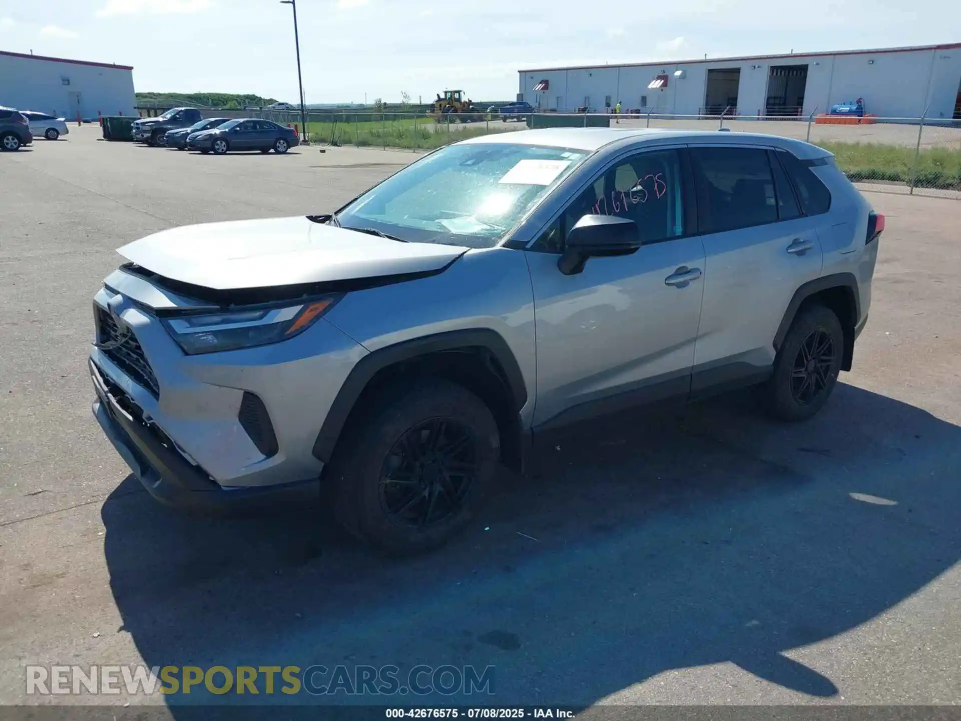 2 Photograph of a damaged car 2T3F1RFV6PW348972 TOYOTA RAV4 2023