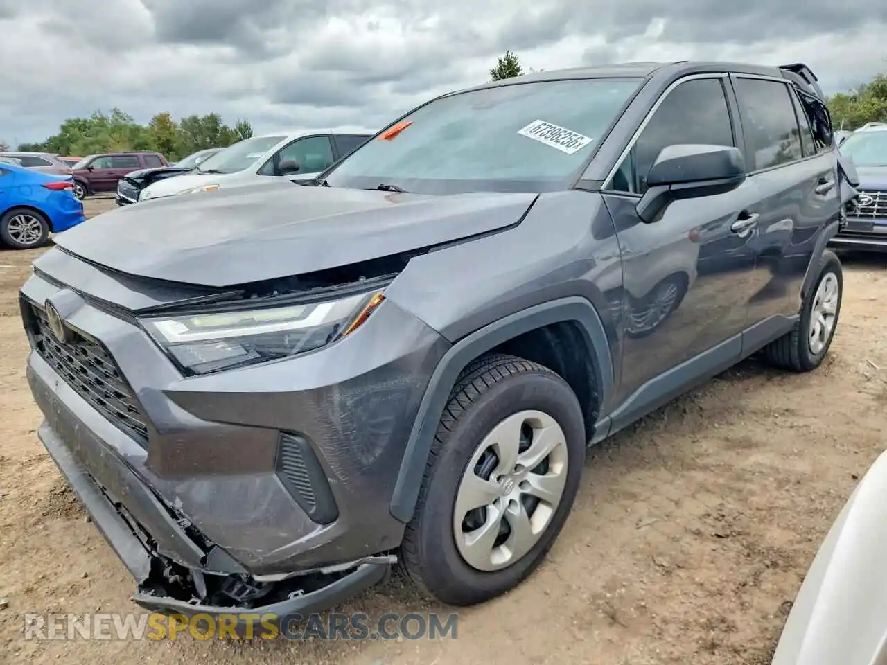 1 Photograph of a damaged car 2T3F1RFV7PC334001 TOYOTA RAV4 2023