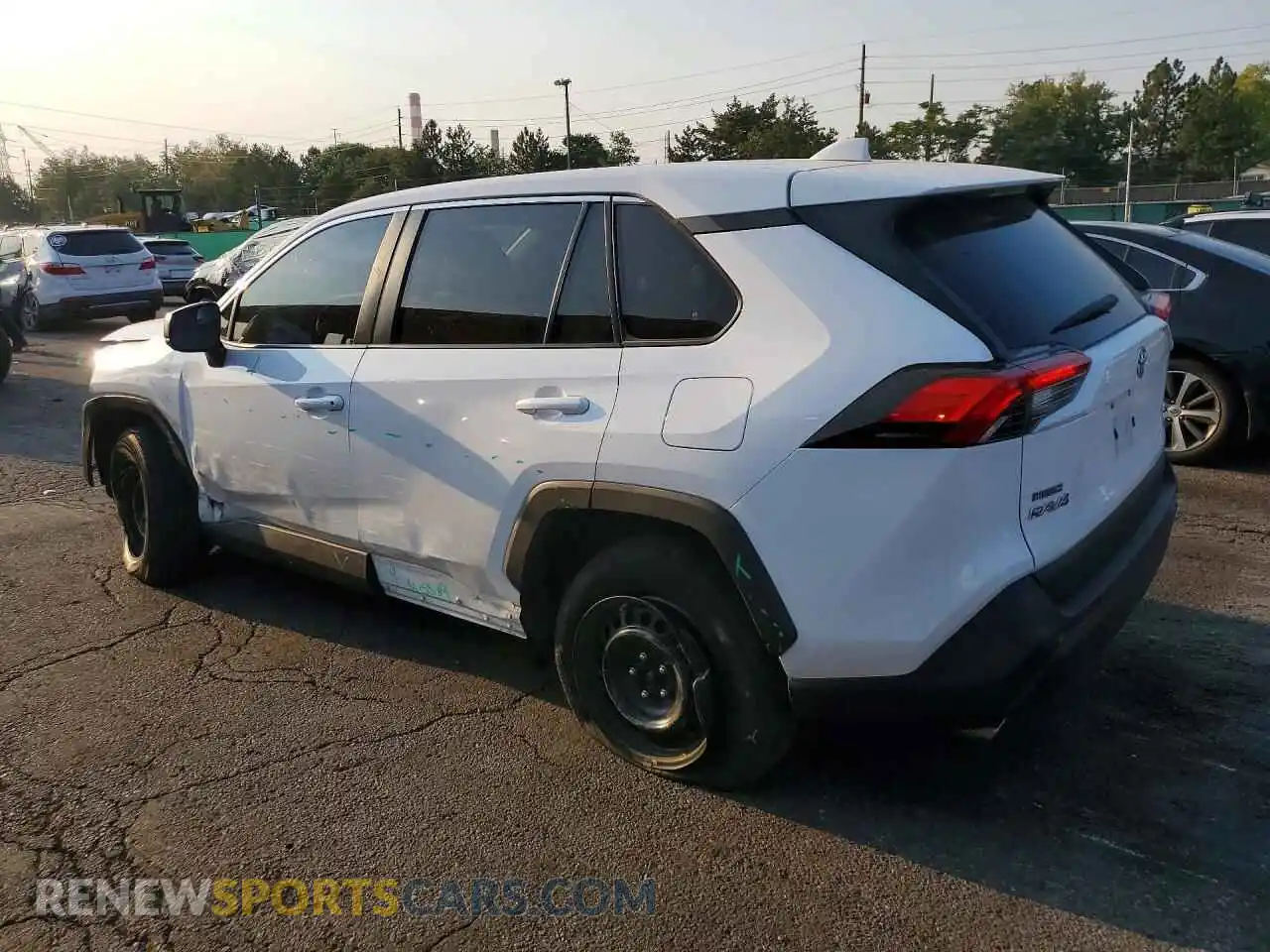 2 Photograph of a damaged car 2T3F1RFV7PC360629 TOYOTA RAV4 2023