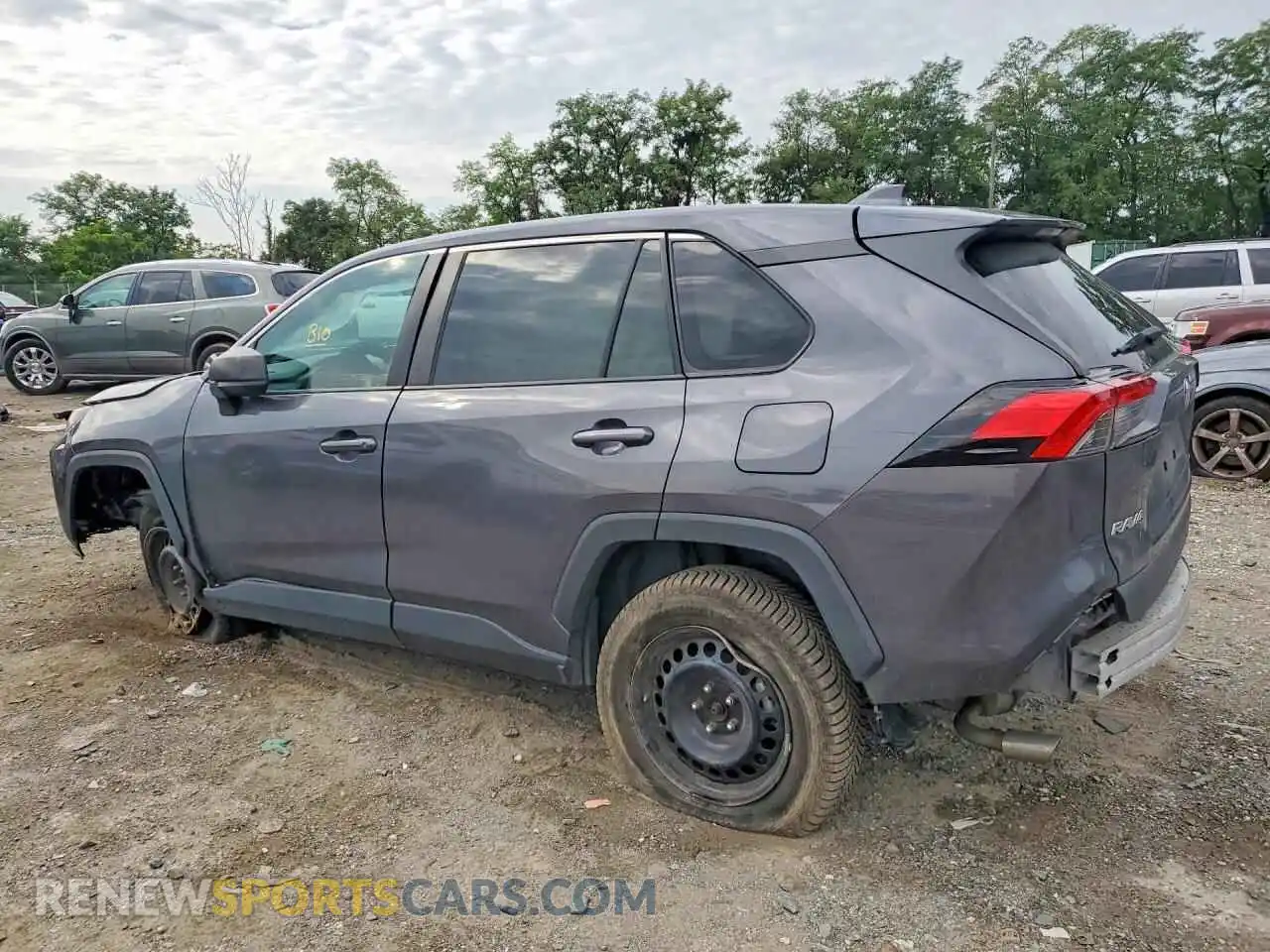 2 Photograph of a damaged car 2T3F1RFV7PW362721 TOYOTA RAV4 2023