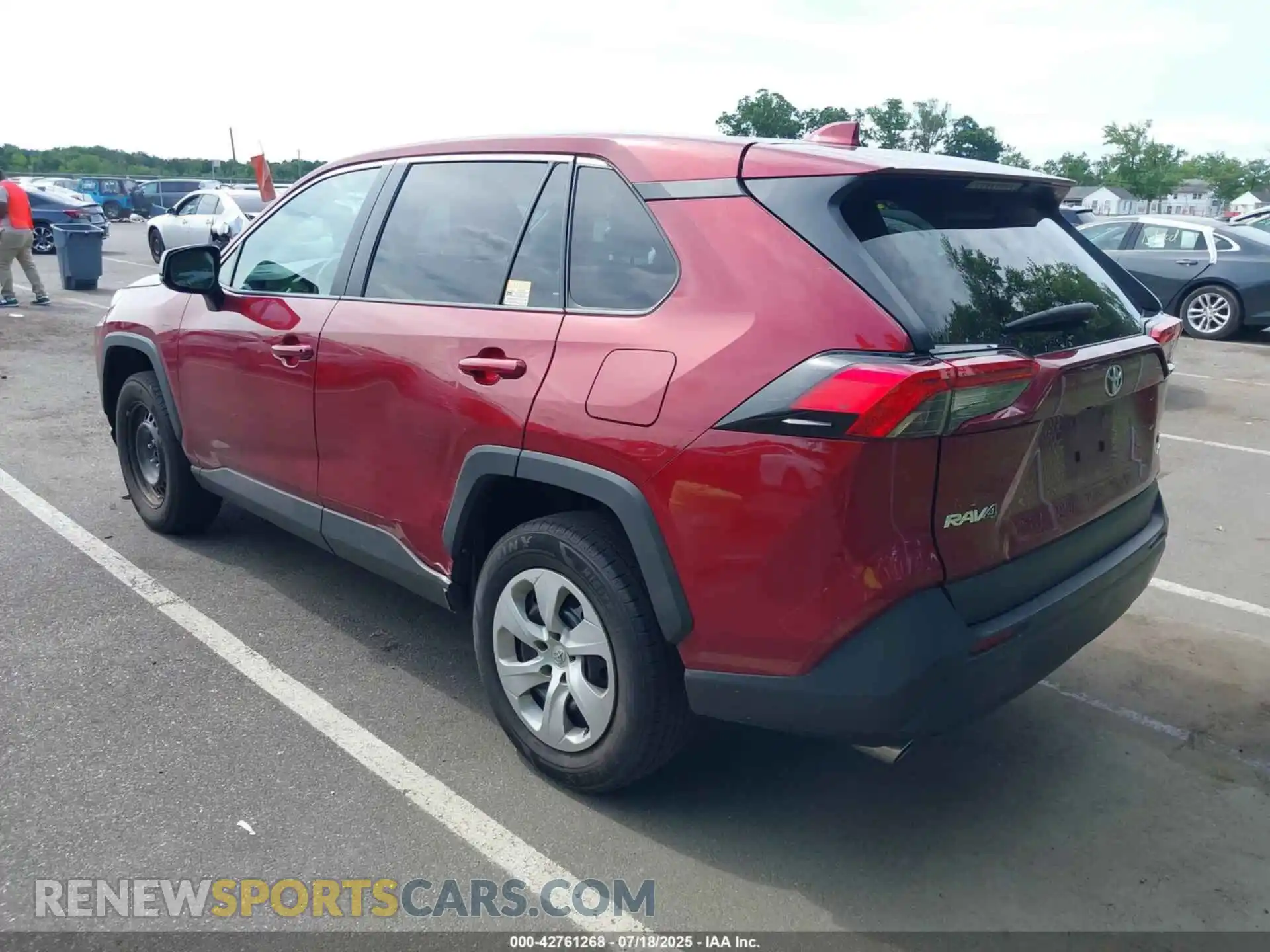 3 Photograph of a damaged car 2T3F1RFV7PW402070 TOYOTA RAV4 2023