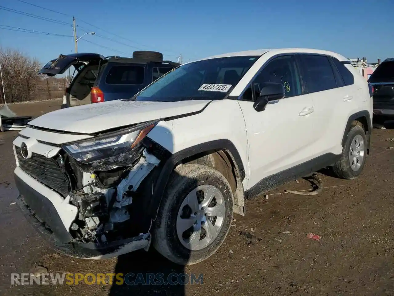 1 Photograph of a damaged car 2T3F1RFV8PC360705 TOYOTA RAV4 2023