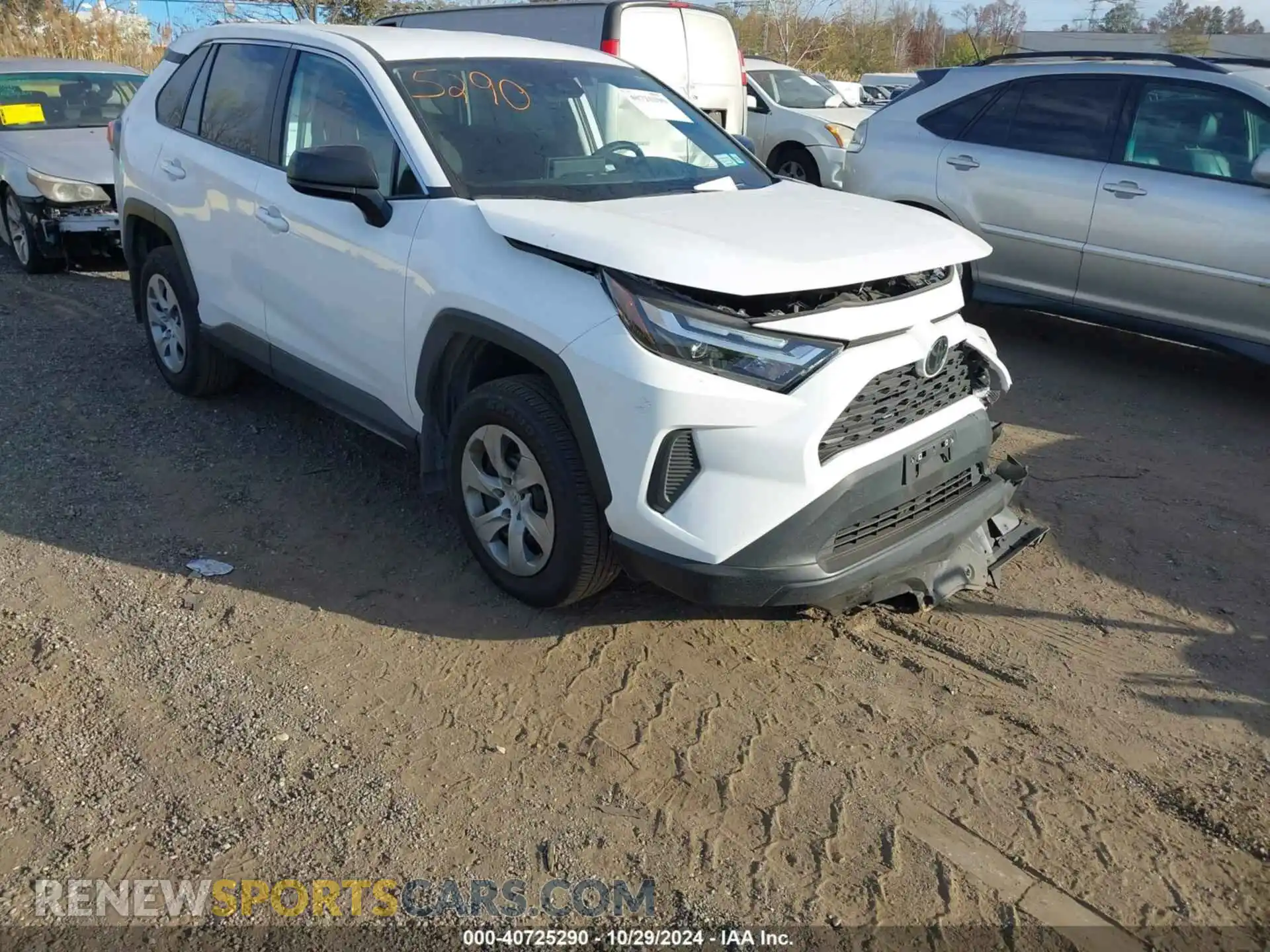 1 Photograph of a damaged car 2T3F1RFV8PC386687 TOYOTA RAV4 2023