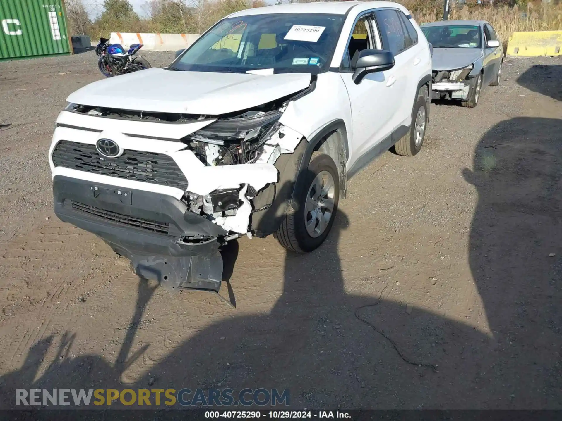 2 Photograph of a damaged car 2T3F1RFV8PC386687 TOYOTA RAV4 2023