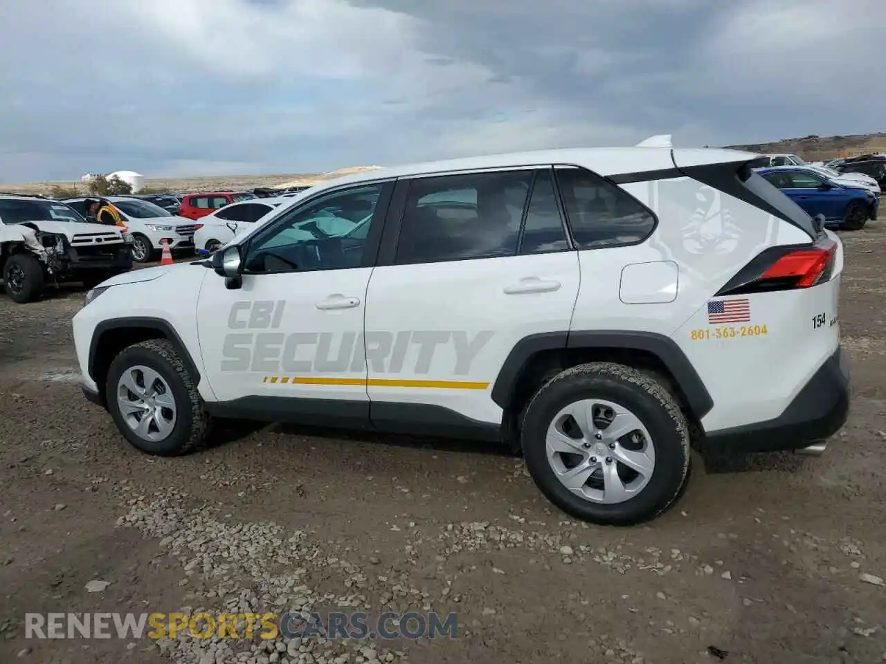 2 Photograph of a damaged car 2T3F1RFV8PW393590 TOYOTA RAV4 2023