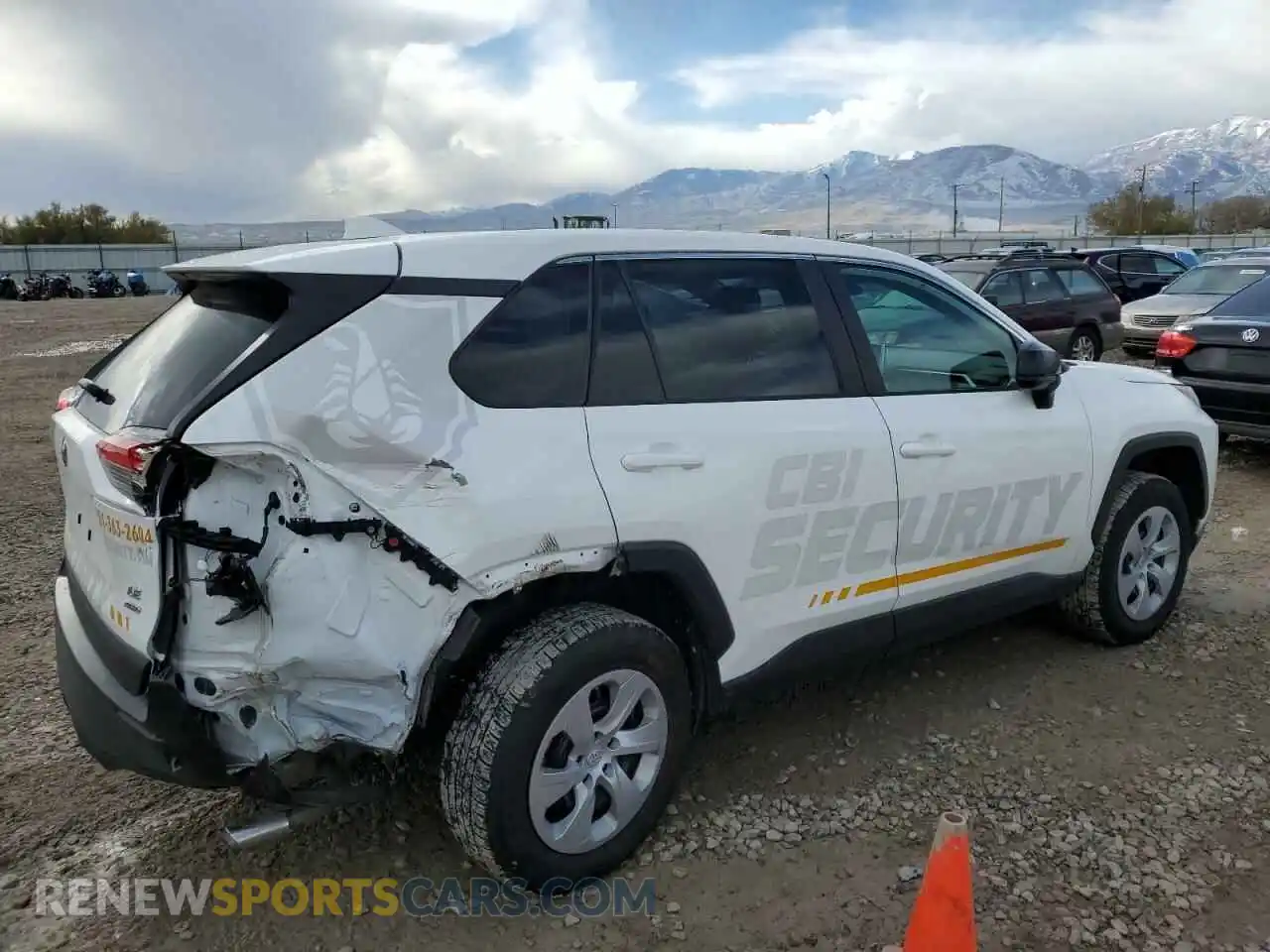 3 Photograph of a damaged car 2T3F1RFV8PW393590 TOYOTA RAV4 2023