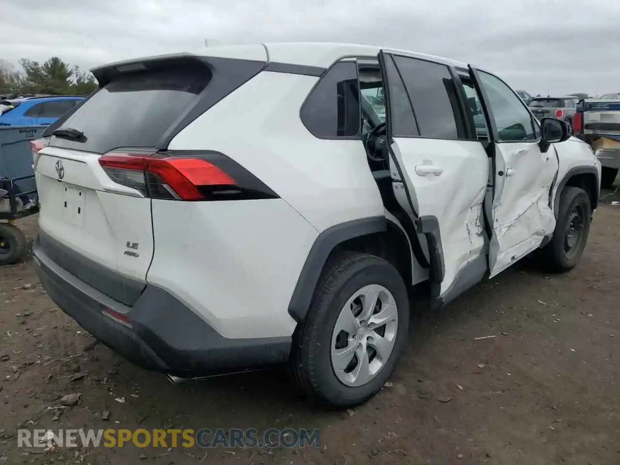 3 fotografías del automóvil dañado 2T3F1RFV9PW377835 TOYOTA RAV4 2023