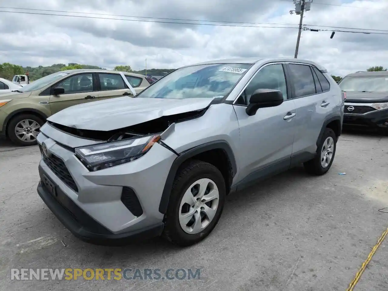 1 Photograph of a damaged car 2T3F1RFVXPW345718 TOYOTA RAV4 2023