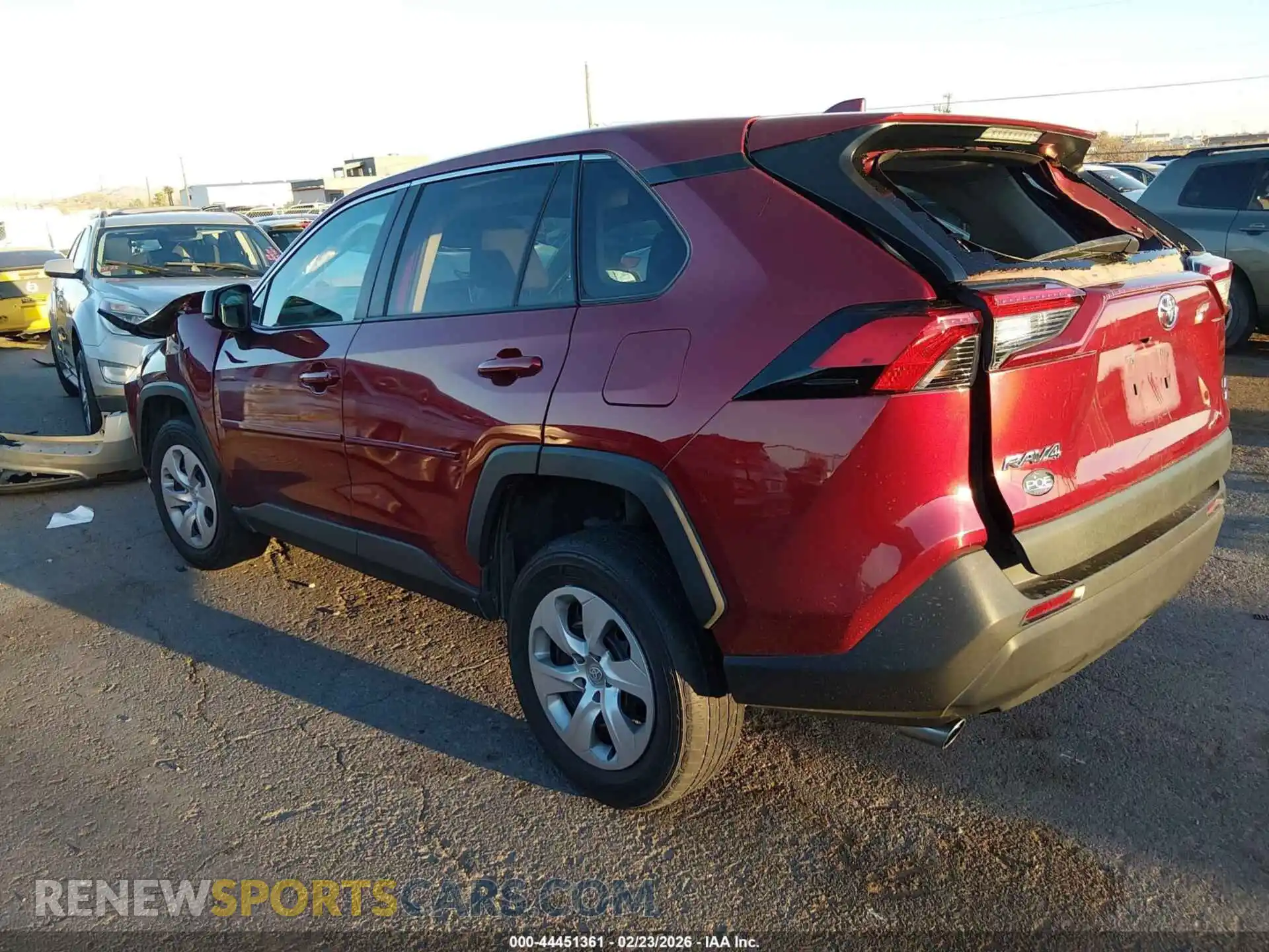3 Photograph of a damaged car 2T3F1RFVXPW346254 TOYOTA RAV4 2023